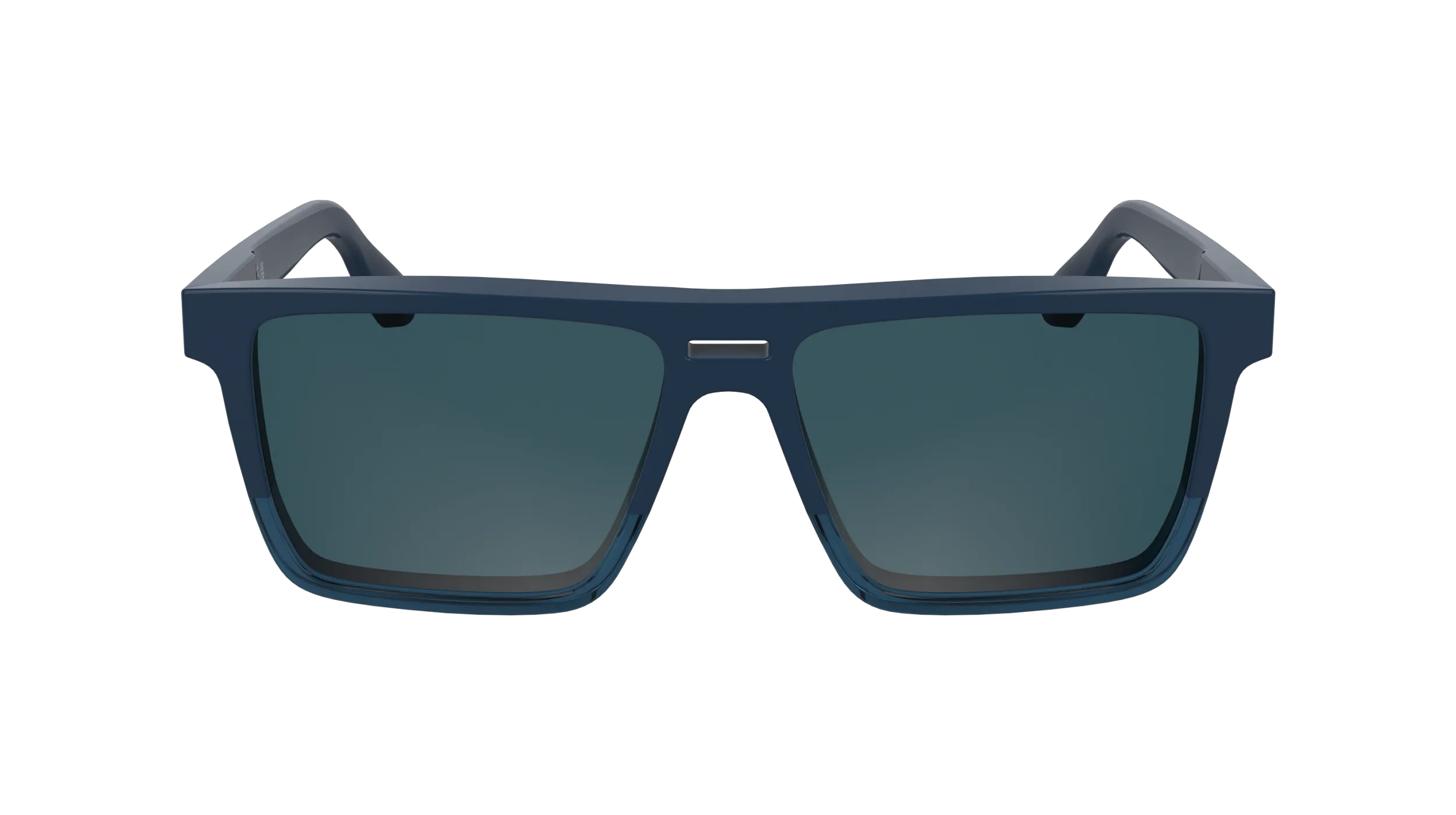 Calvin Klein CK25501S 400 Occhiali da sole Acetato Blu Squadrata Normale - immagine 2