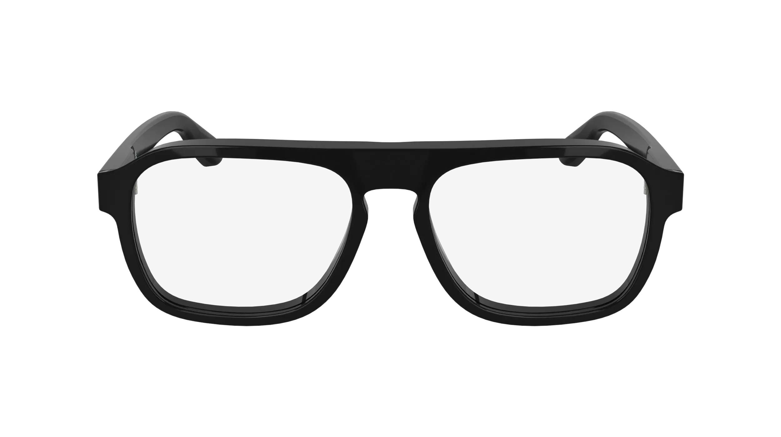 Calvin Klein CK25515 001 Montature da vista Acetato Nero Pilot Normale - immagine 2