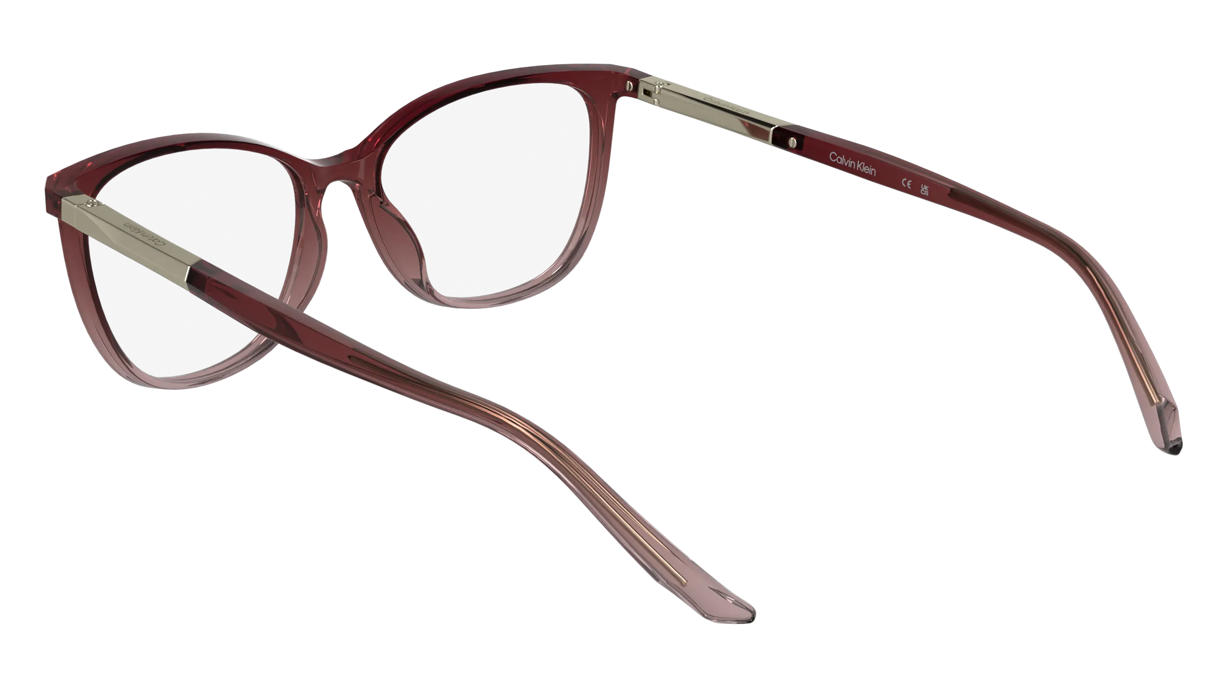 Calvin Klein CK25512 605 Montature da vista Bio-iniettato Cat Eye Normale - immagine 4
