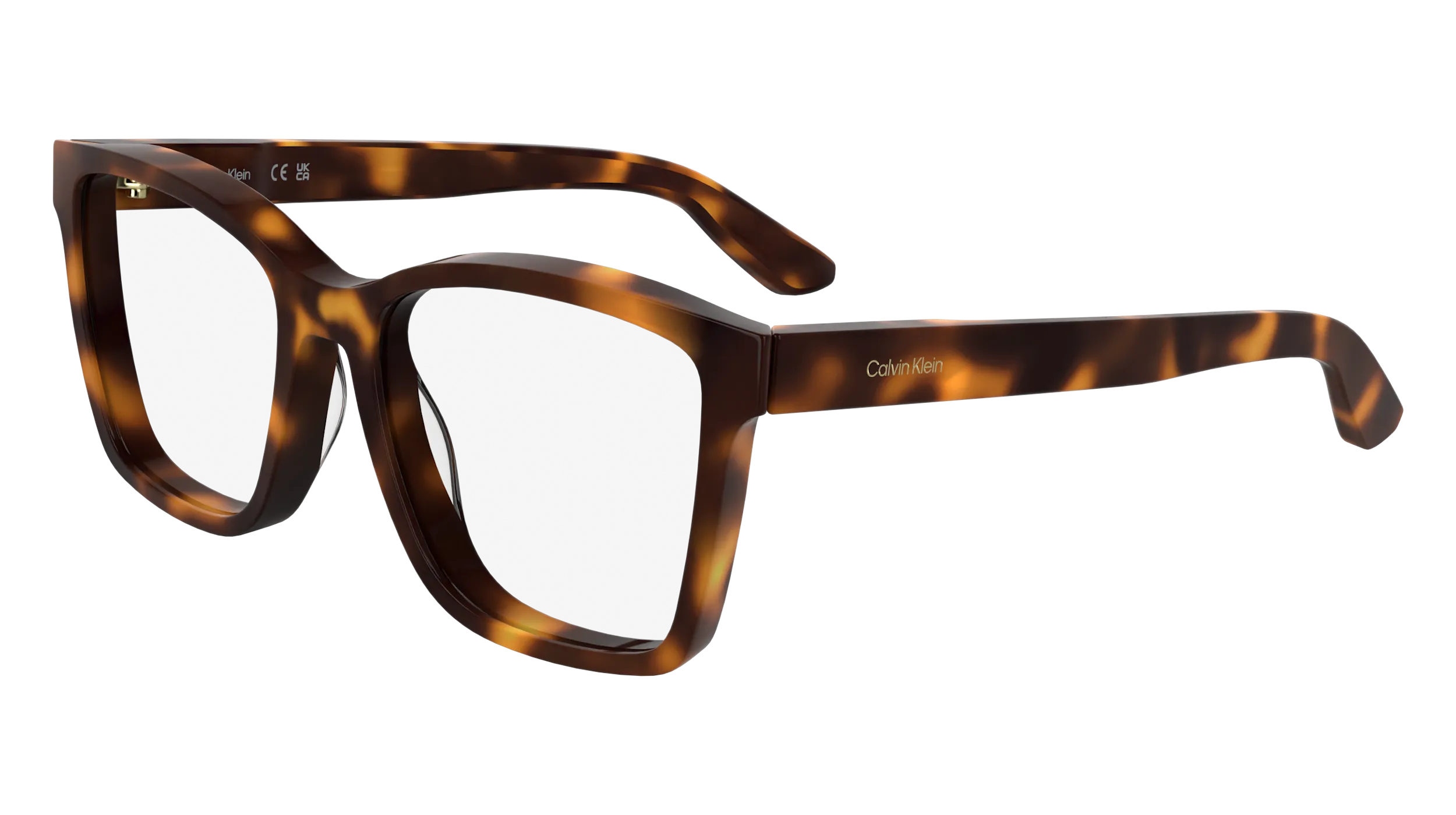 Calvin Klein CK25516 240 Montature da vista Acetato Havana Squadrata Normale - immagine 1