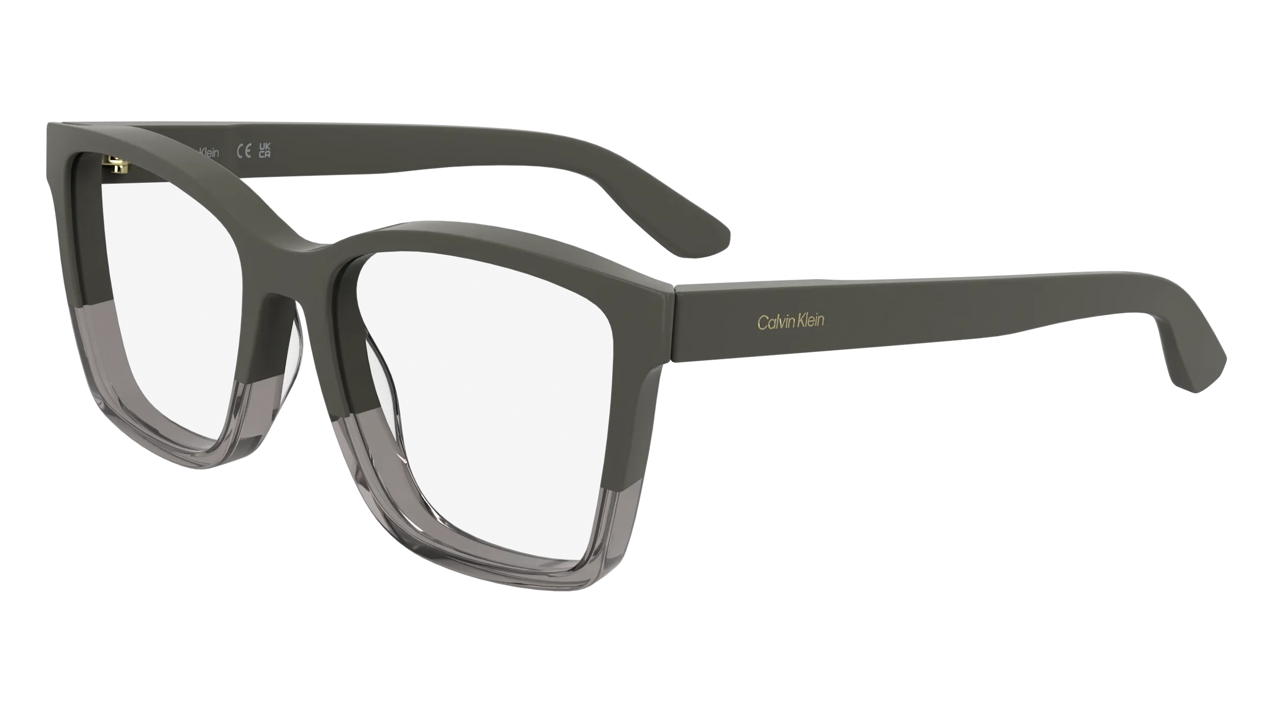 Calvin Klein CK25516 260 Montature da vista Acetato Grigio Squadrata Normale - immagine 1