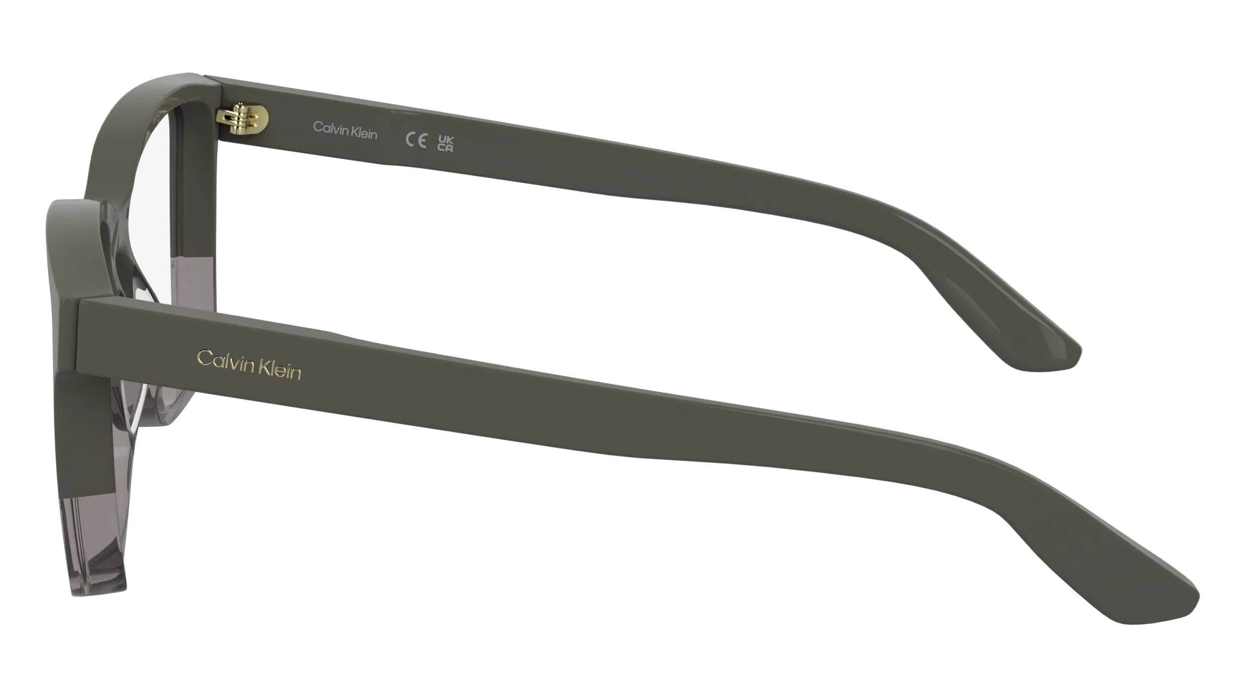 Calvin Klein CK25516 260 Montature da vista Acetato Grigio Squadrata Normale - immagine 3