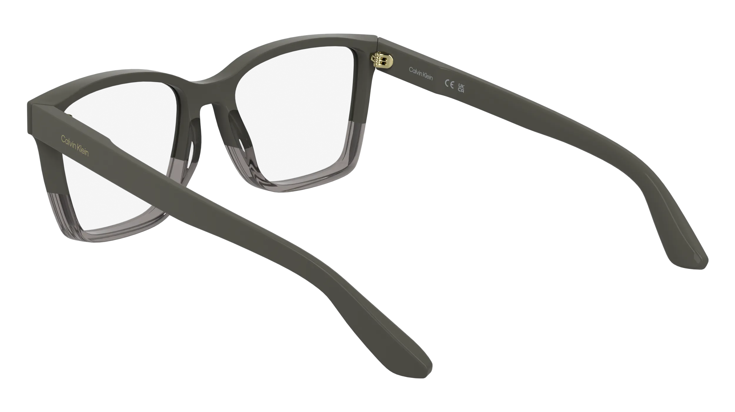 Calvin Klein CK25516 260 Montature da vista Acetato Grigio Squadrata Normale - immagine 4