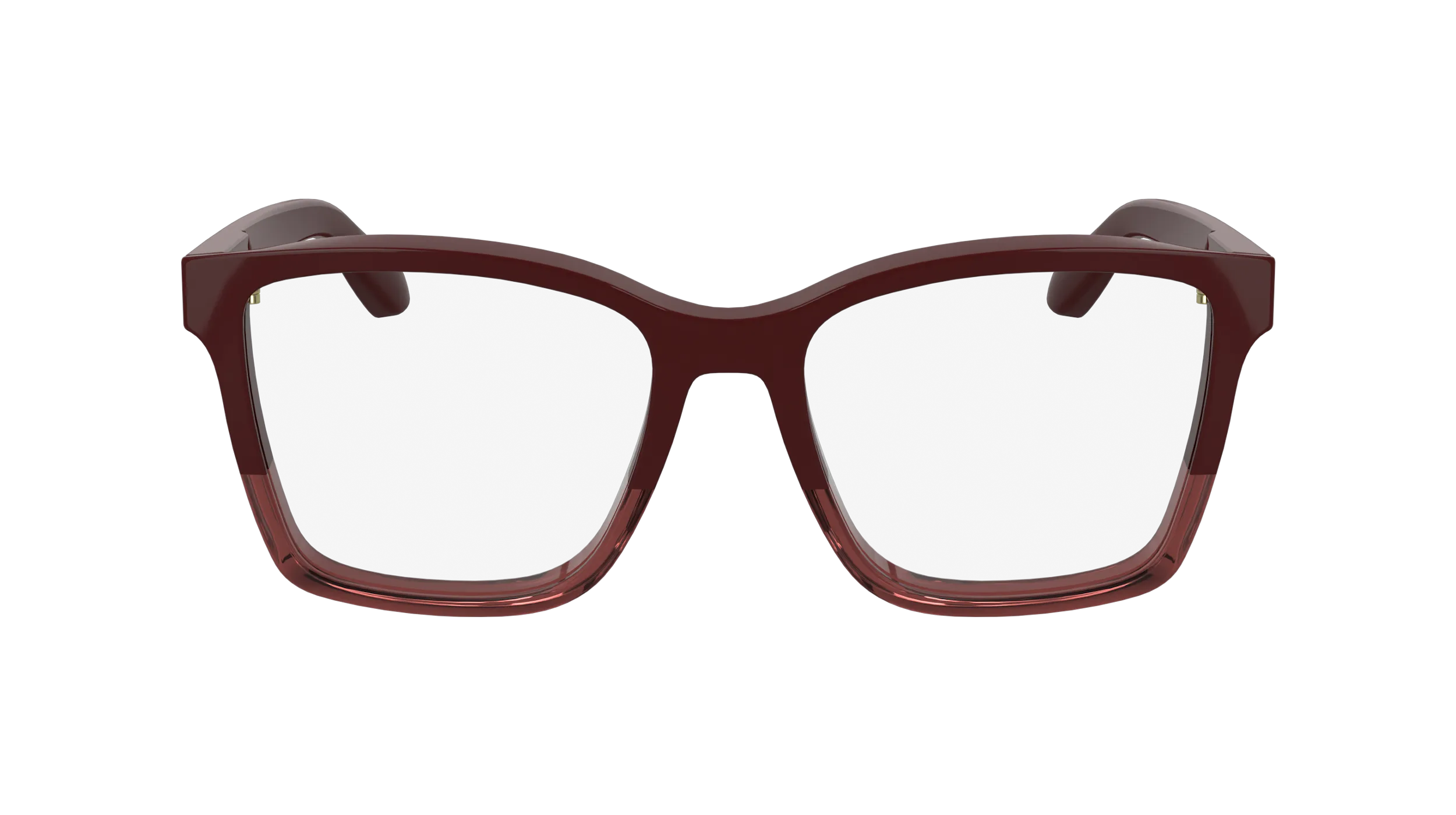 Calvin Klein CK25516 605 Montature da vista Acetato Bordeaux Squadrata Normale - immagine 2