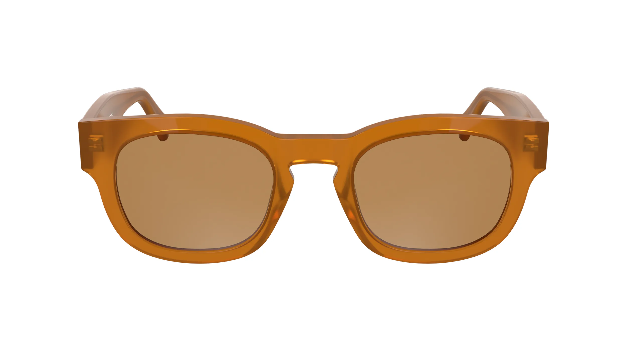 Calvin Klein CKJ25601S 201 Occhiali da sole Acetato Havana Geometrica Normale - immagine 2