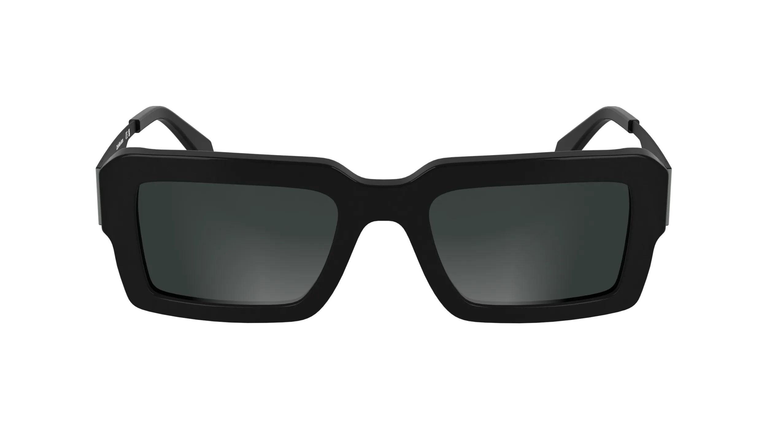 Calvin Klein CKJ25606S 001 Occhiali da sole Acetato Nero Squadrata Normale - immagine 2