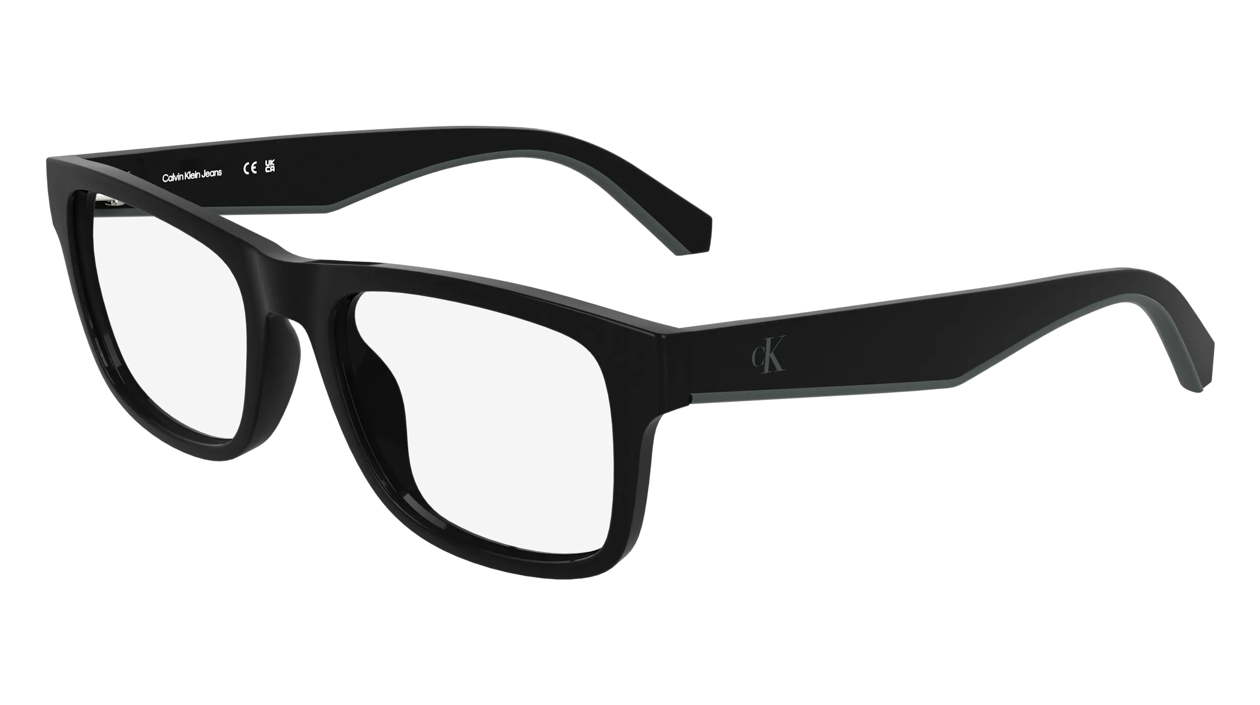 Calvin Klein CKJ25613 001 Montature da vista Bio-iniettato Nero Squadrata Normale - immagine 1