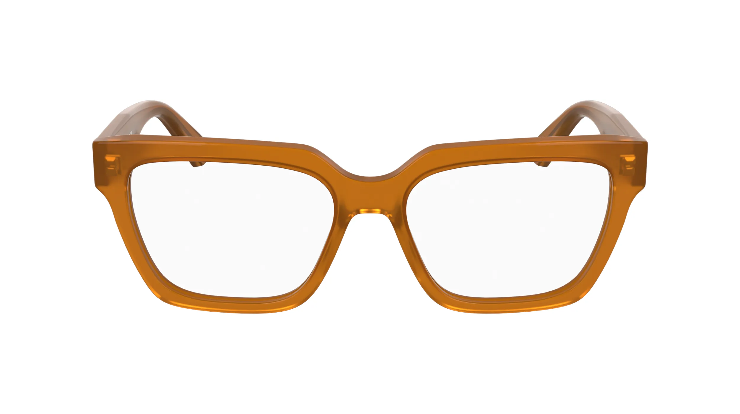 Calvin Klein CKJ25609 201 Montature da vista Acetato Havana Cat Eye Normale - immagine 2