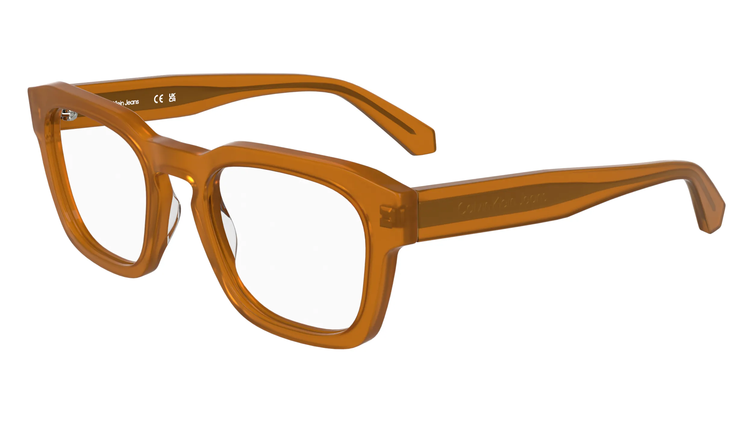 Calvin Klein CKJ25610 201 Montature da vista Acetato Havana Squadrata Normale - immagine 1