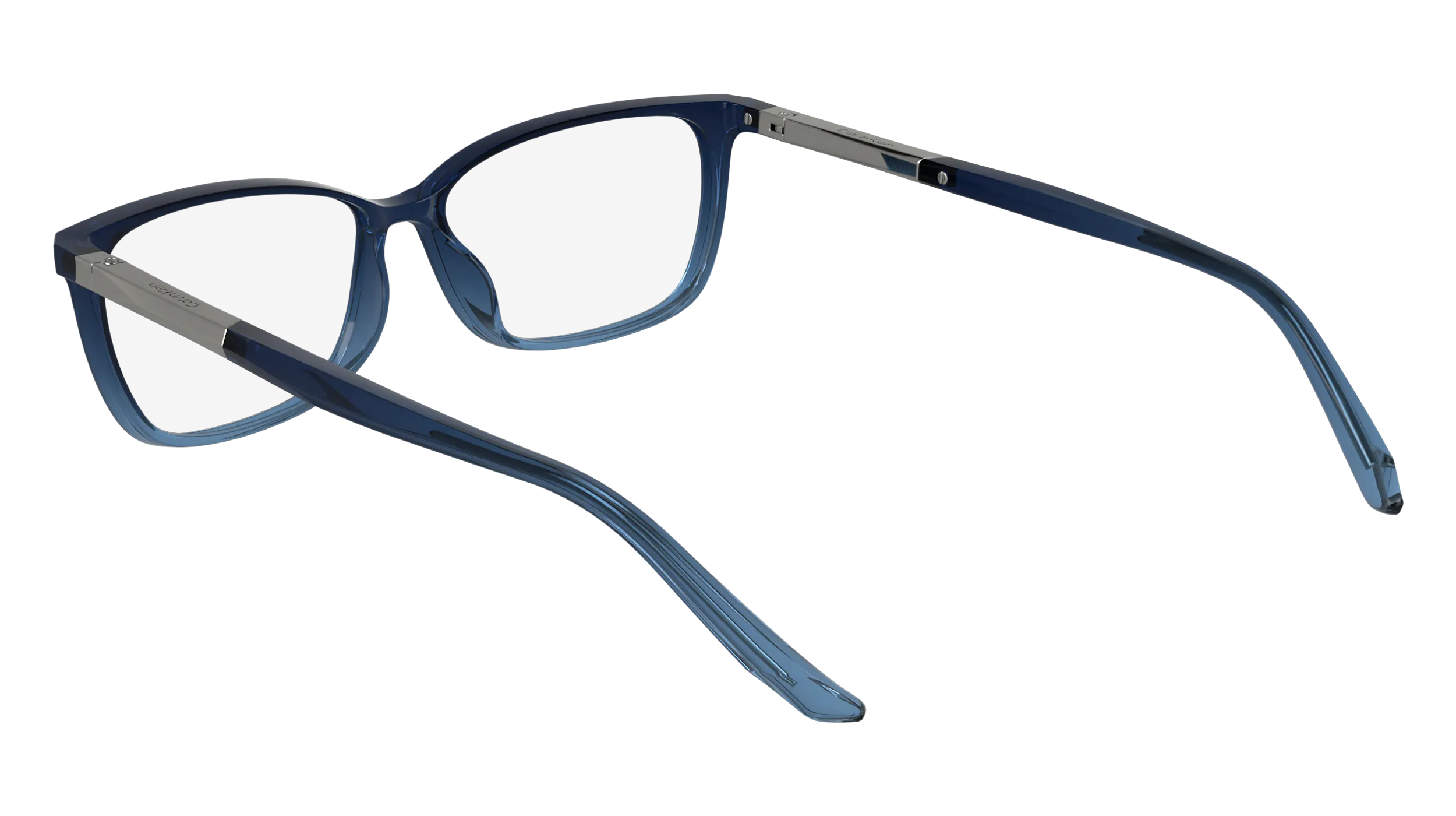 Calvin Klein CK24546 415 Montature da vista Bio-iniettato Blu Squadrata Normale - immagine 4