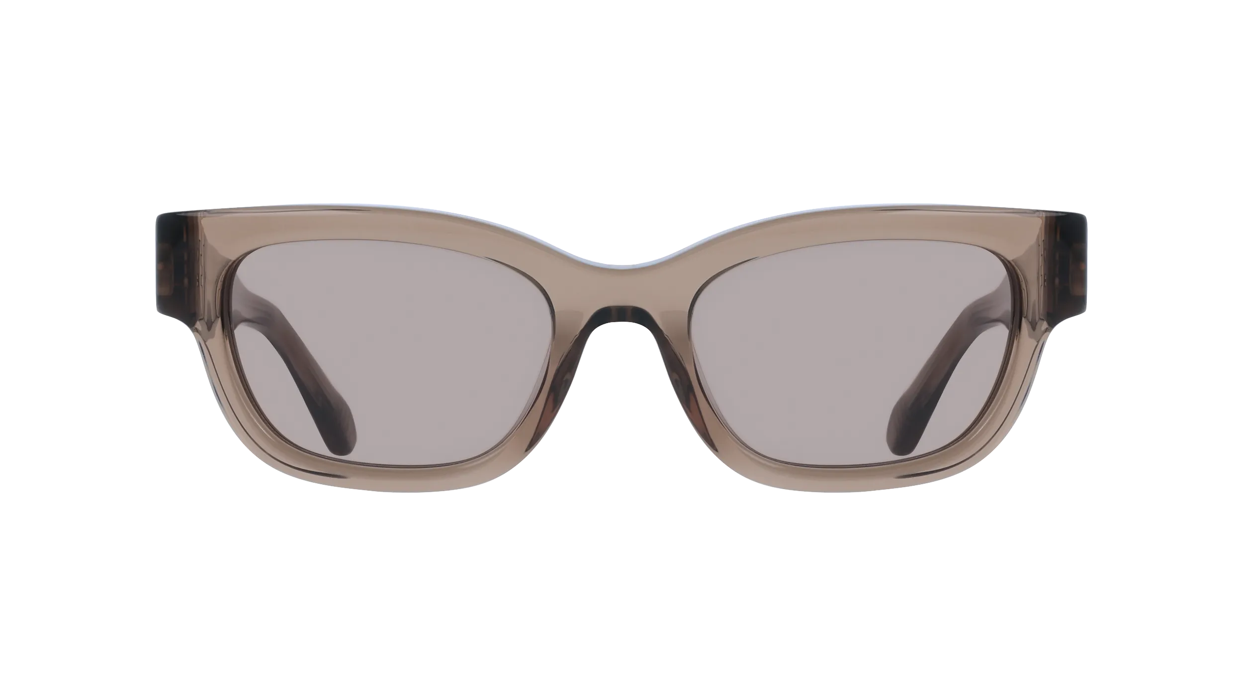 Ferragamo SF2067S 232 Occhiali da sole Acetato Marrone Squadrata Normale - immagine 2