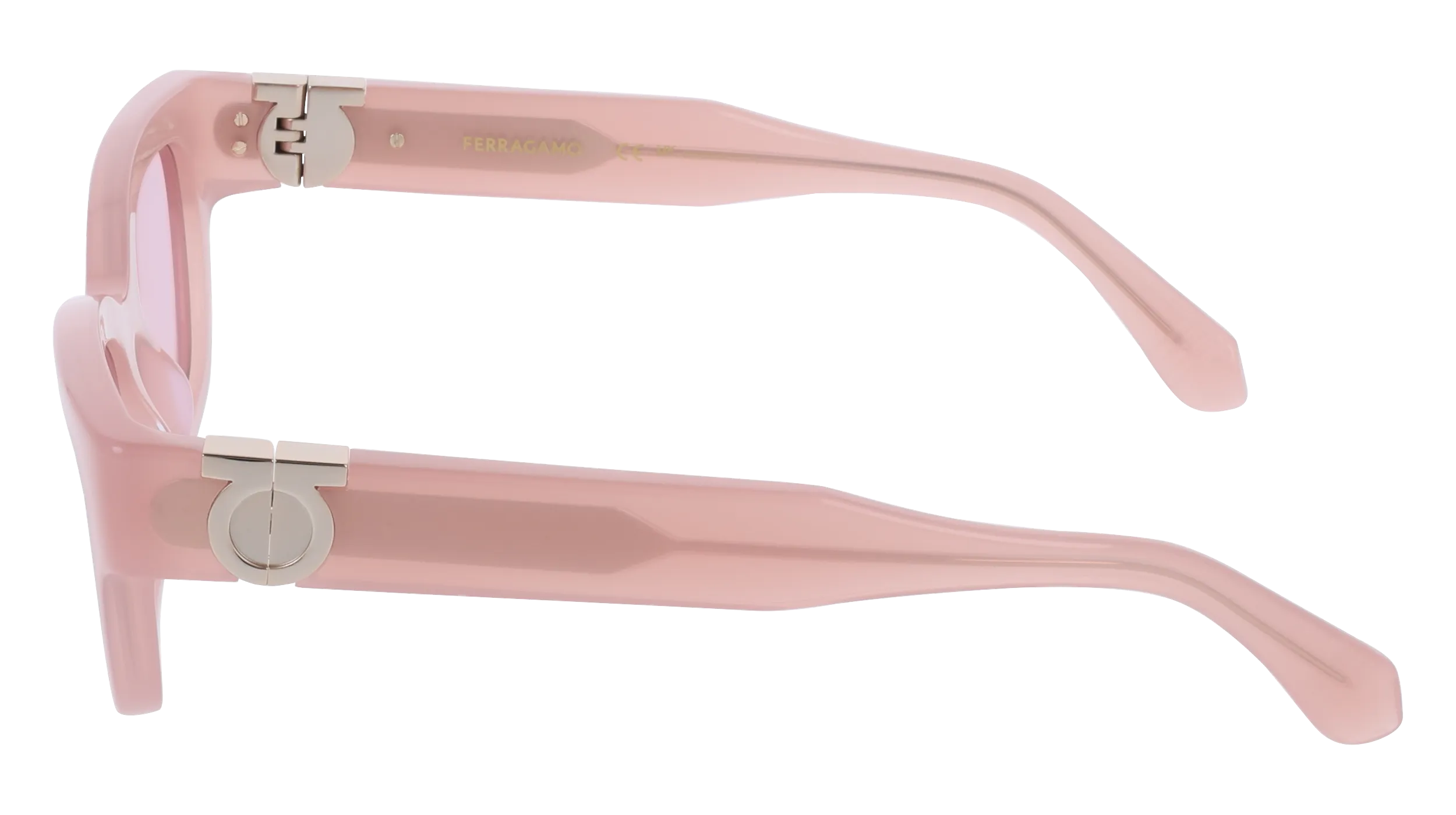 Ferragamo SF2067S 662 Occhiali da sole Acetato Squadrata Normale - immagine 3