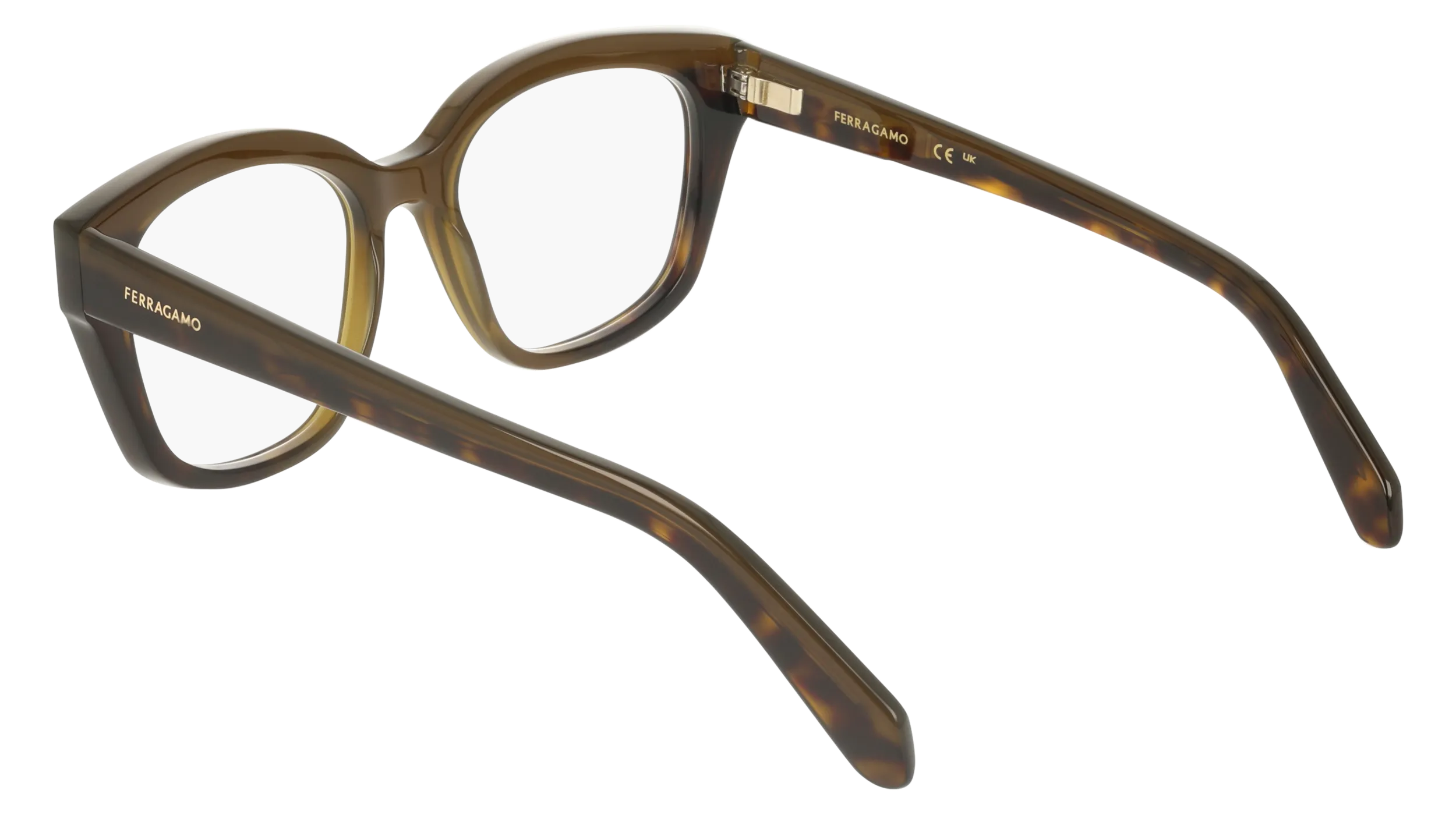 Ferragamo SF3023 338 Montature da vista Acetato Squadrata Normale - immagine 4