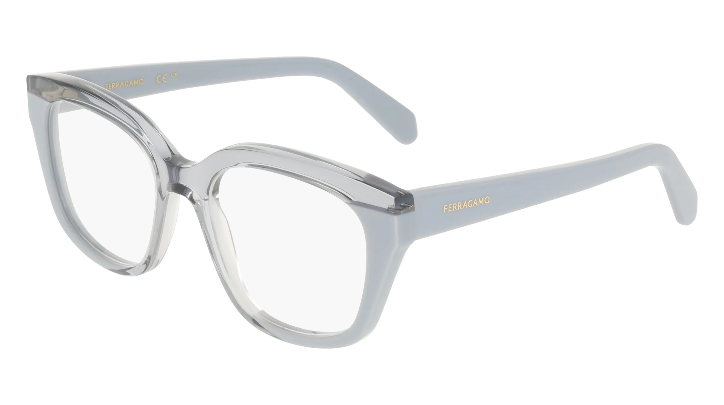 Ferragamo SF3023 454 Montature da vista Acetato Squadrata Normale - immagine 1