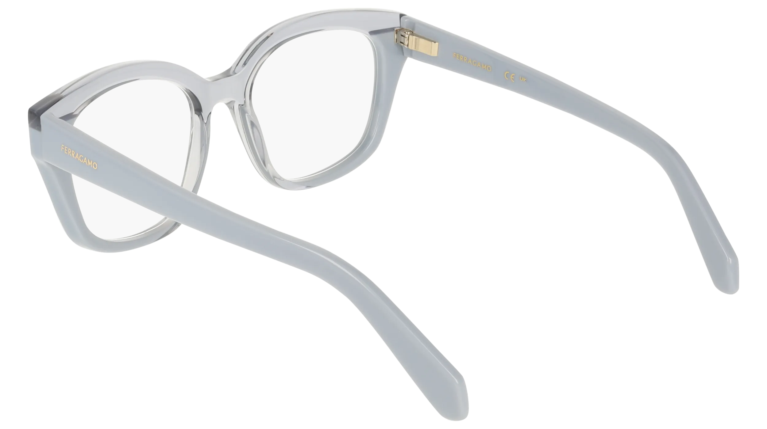 Ferragamo SF3023 454 Montature da vista Acetato Squadrata Normale - immagine 4