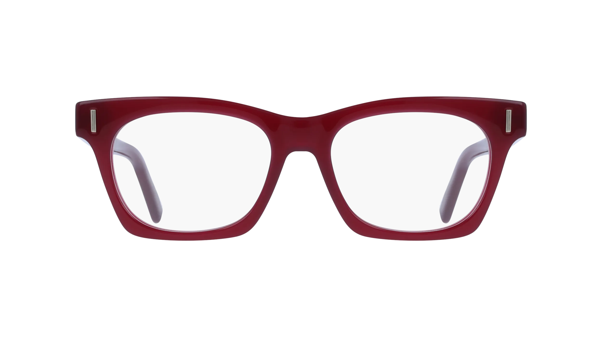 Ferragamo SF3025 653 Montature da vista Acetato Rosso Squadrata Normale - immagine 2