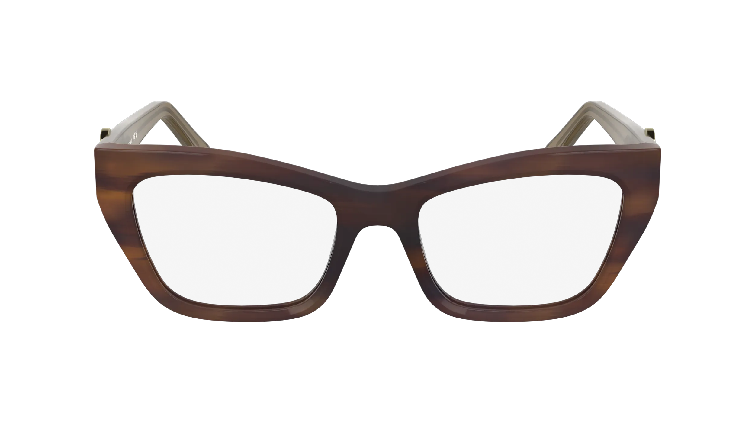 LONGCHAMP LO2762 238 Montature da vista Acetato Marrone Squadrata Normale - immagine 2