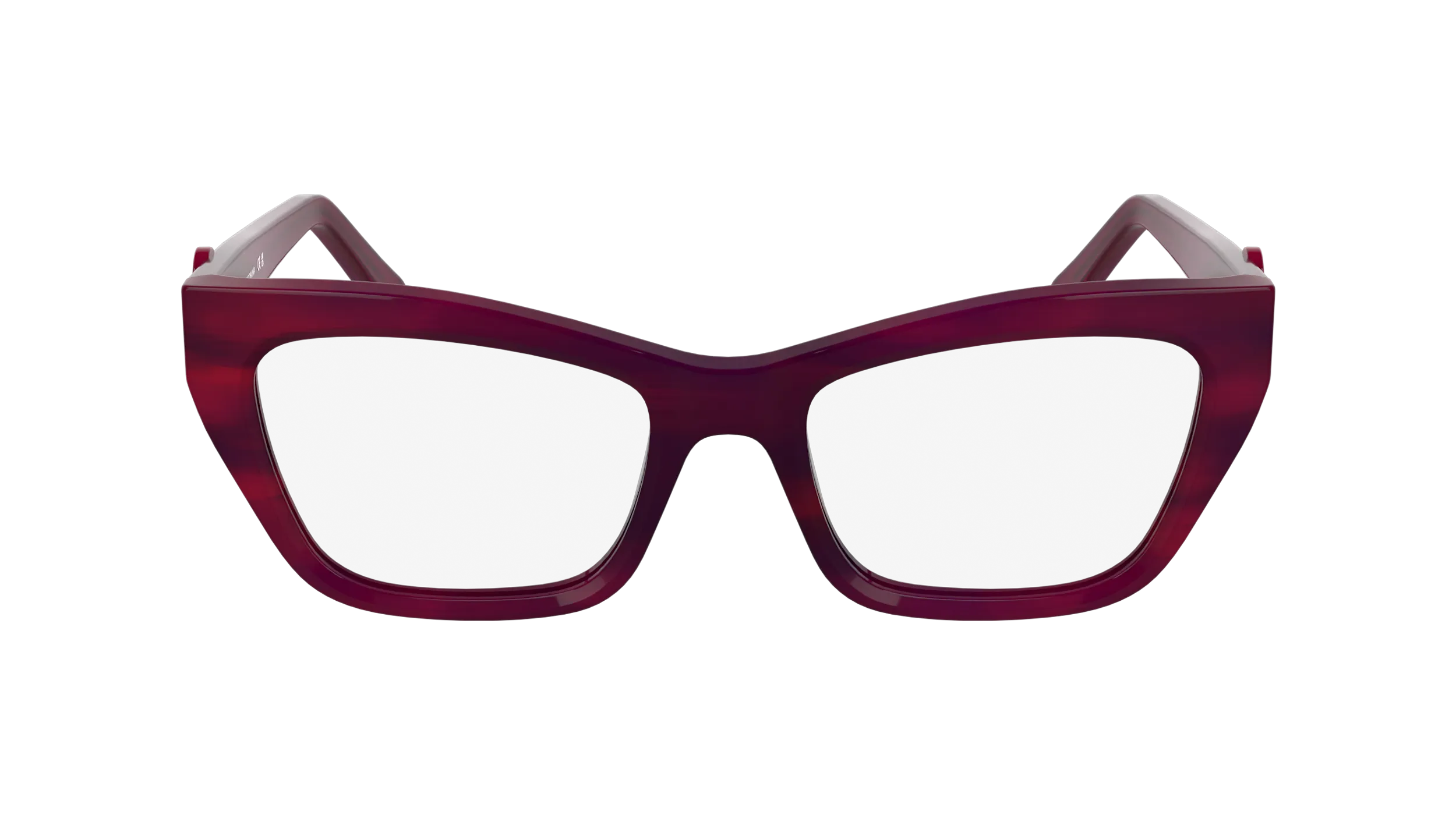LONGCHAMP LO2762 602 Montature da vista Acetato Rosso Squadrata Normale - immagine 2