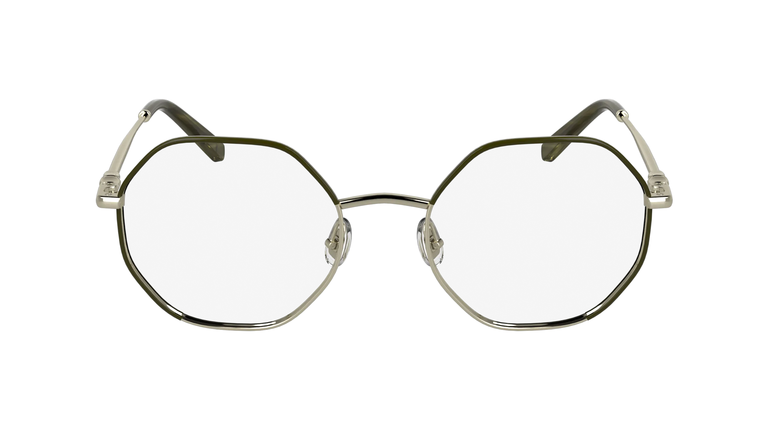LONGCHAMP LO2166 708 Montature da vista Metallo Oro Squadrata Normale - immagine 2