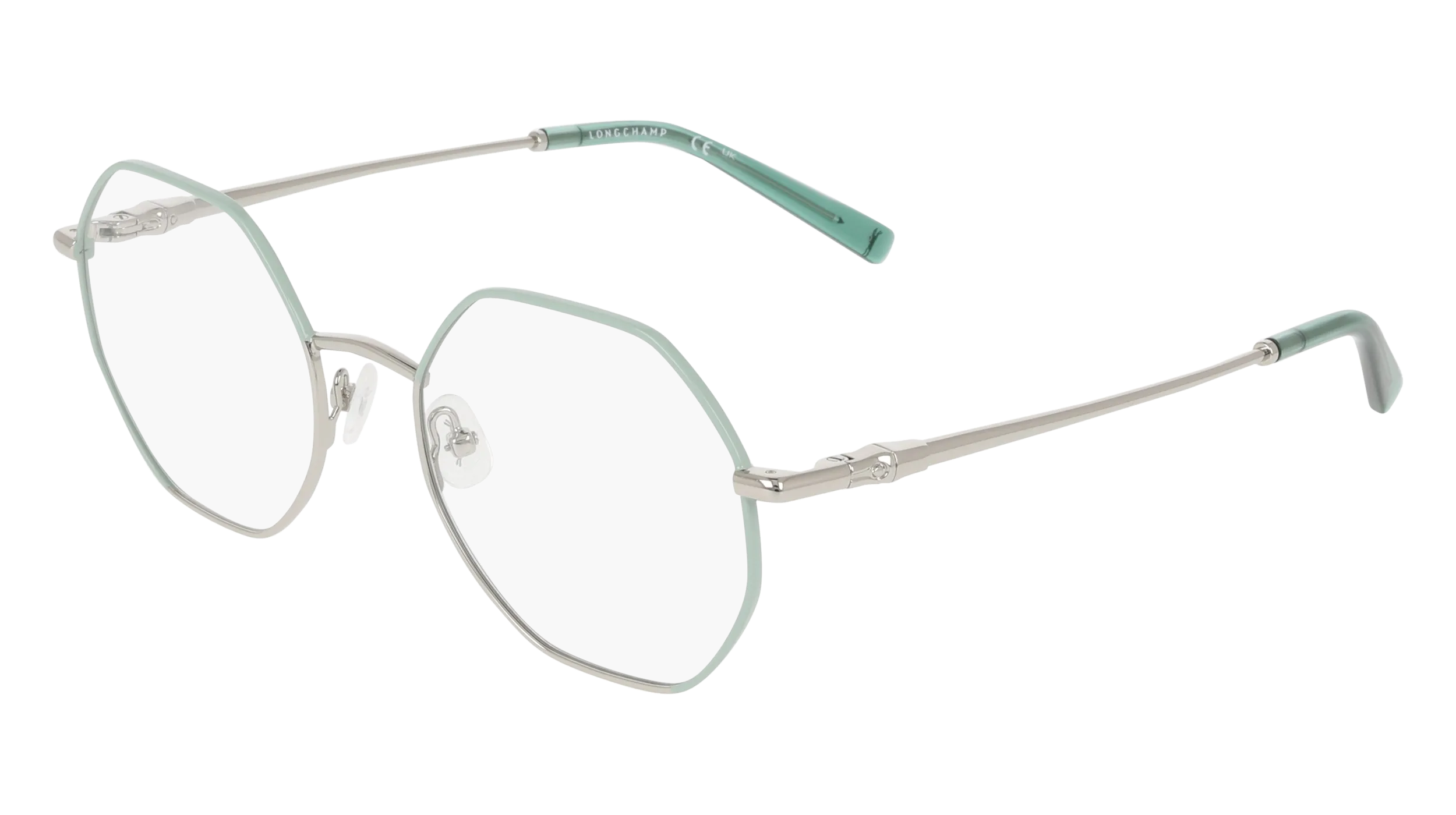 LONGCHAMP LO2166 045 Montature da vista Metallo Argento Squadrata Normale - immagine 1