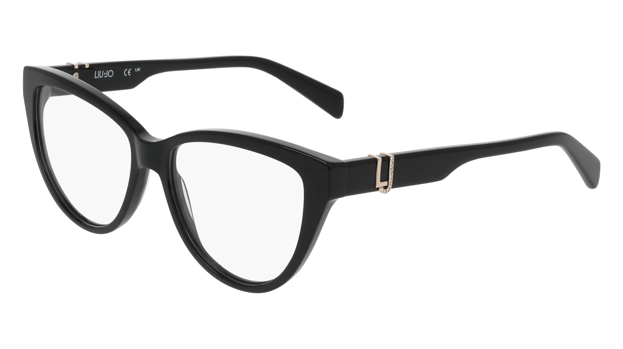 Liu Jo LJ2826R 001 Montature da vista Acetato Nero Cat Eye Normale - immagine 1