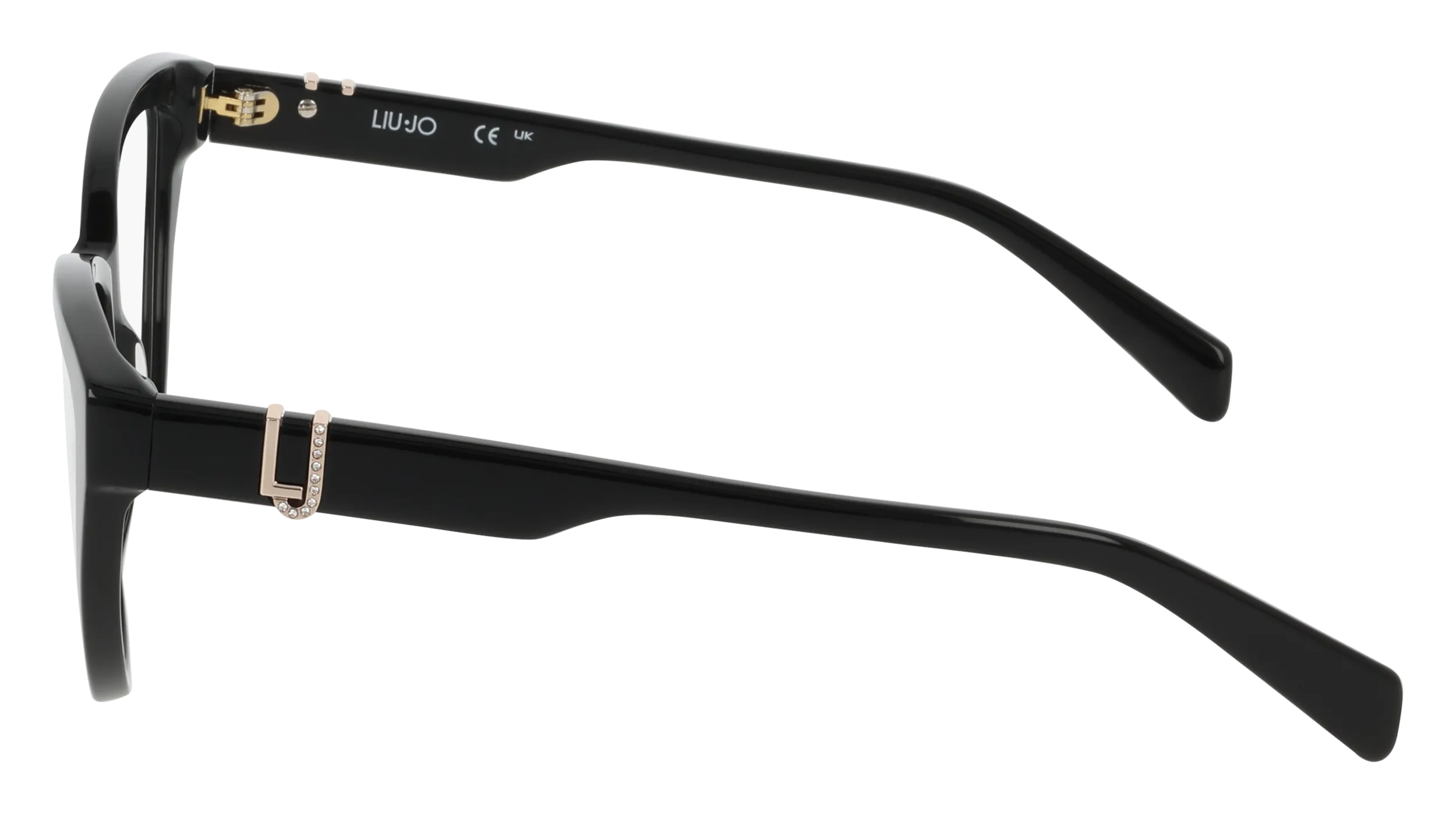 Liu Jo LJ2826R 001 Montature da vista Acetato Nero Cat Eye Normale - immagine 3