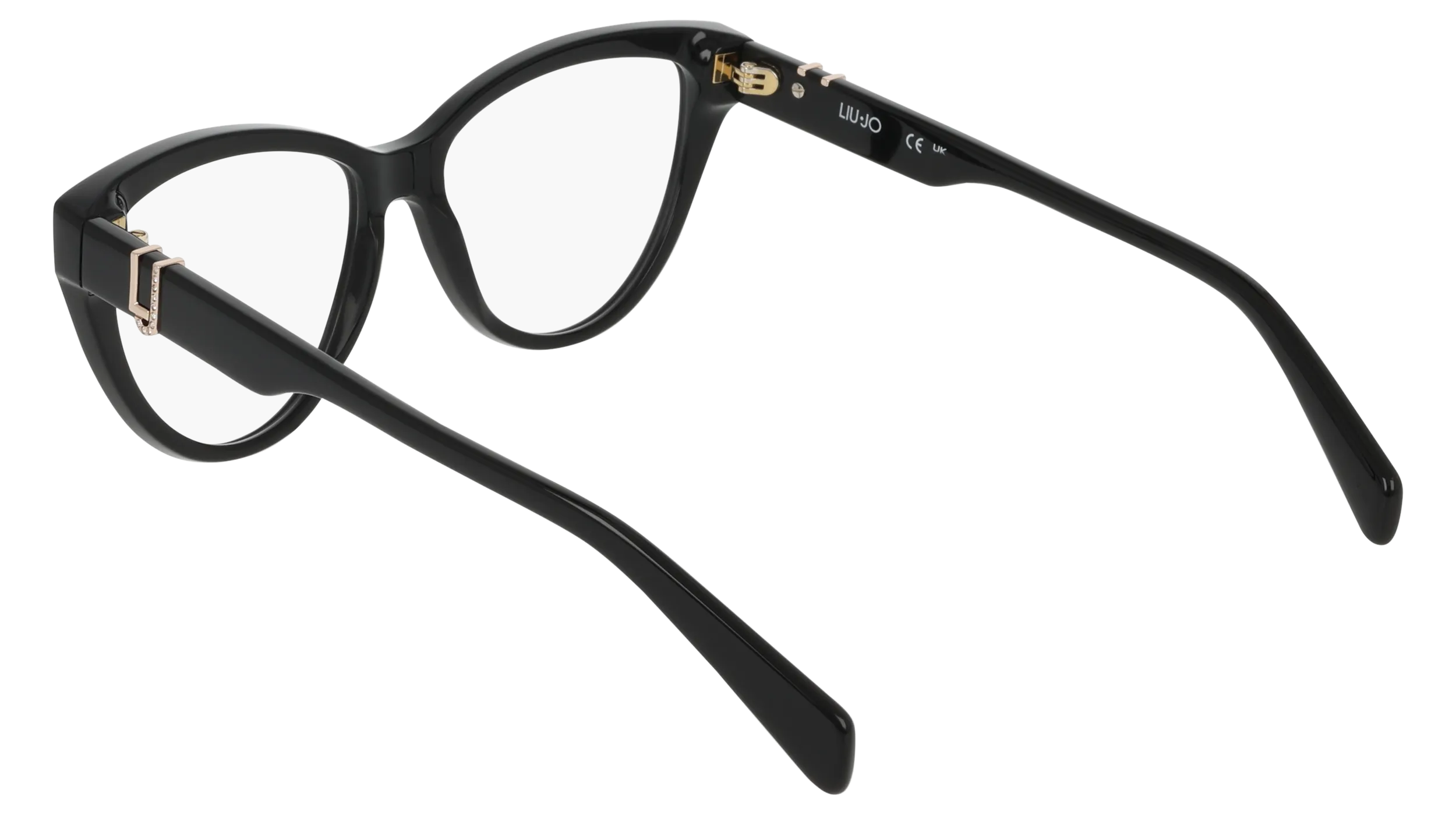 Liu Jo LJ2826R 001 Montature da vista Acetato Nero Cat Eye Normale - immagine 4