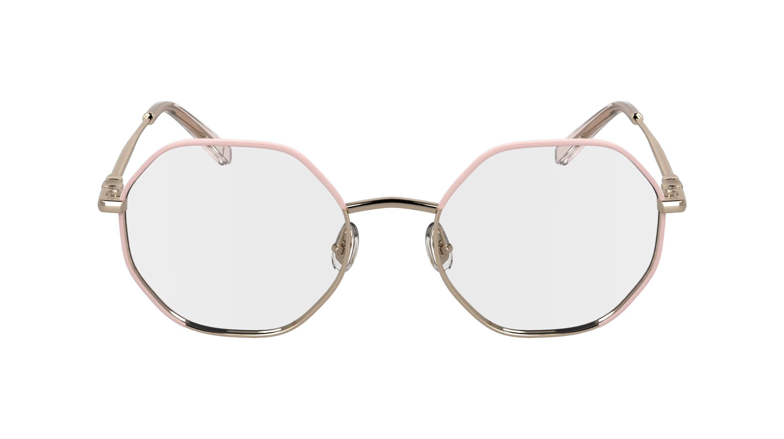 LONGCHAMP LO2166 774 Montature da vista Metallo Oro Squadrata Normale - immagine 2