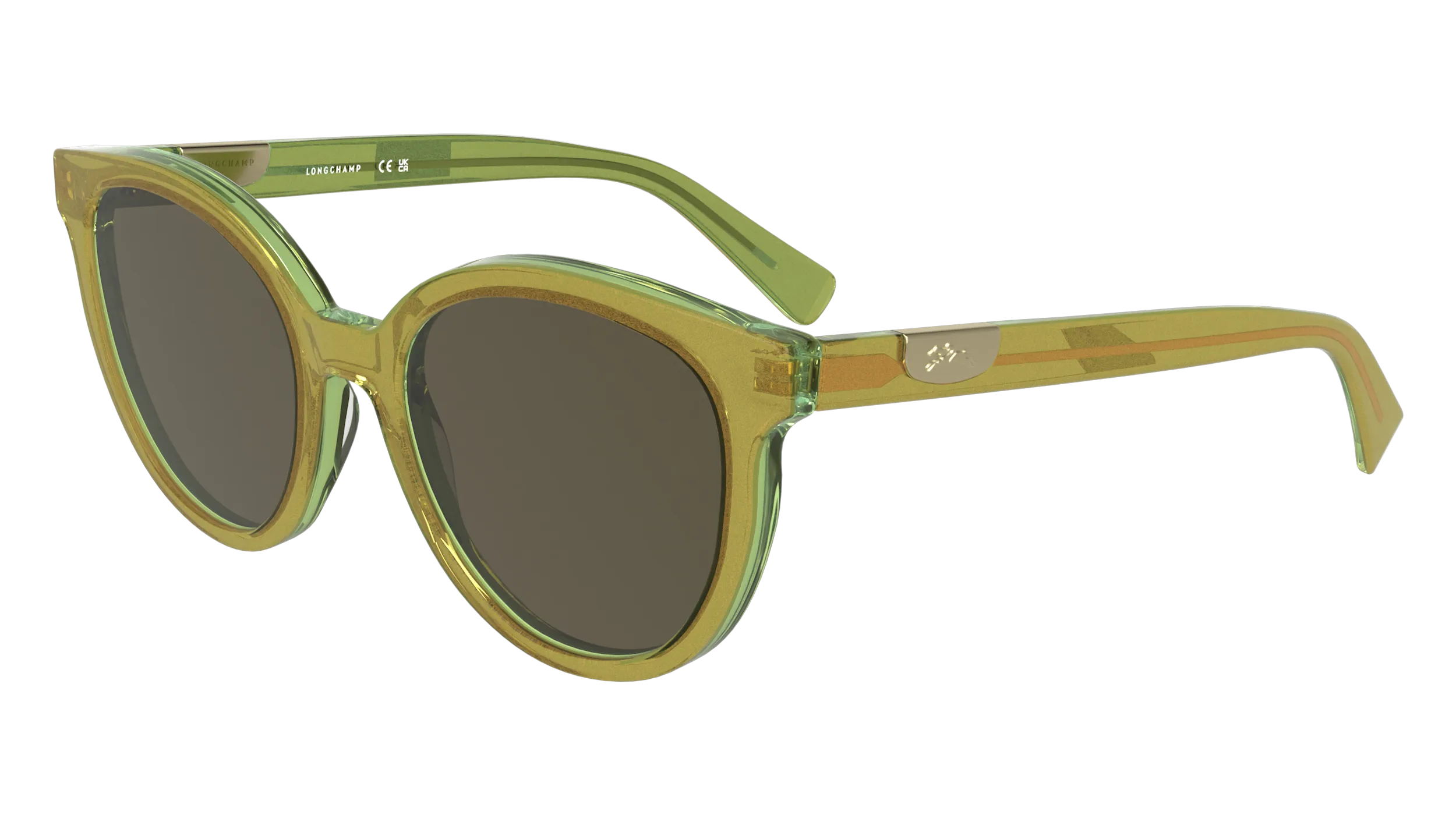 LONGCHAMP LO773S 317 Occhiali da sole Acetato Rotonda Normale - immagine 1