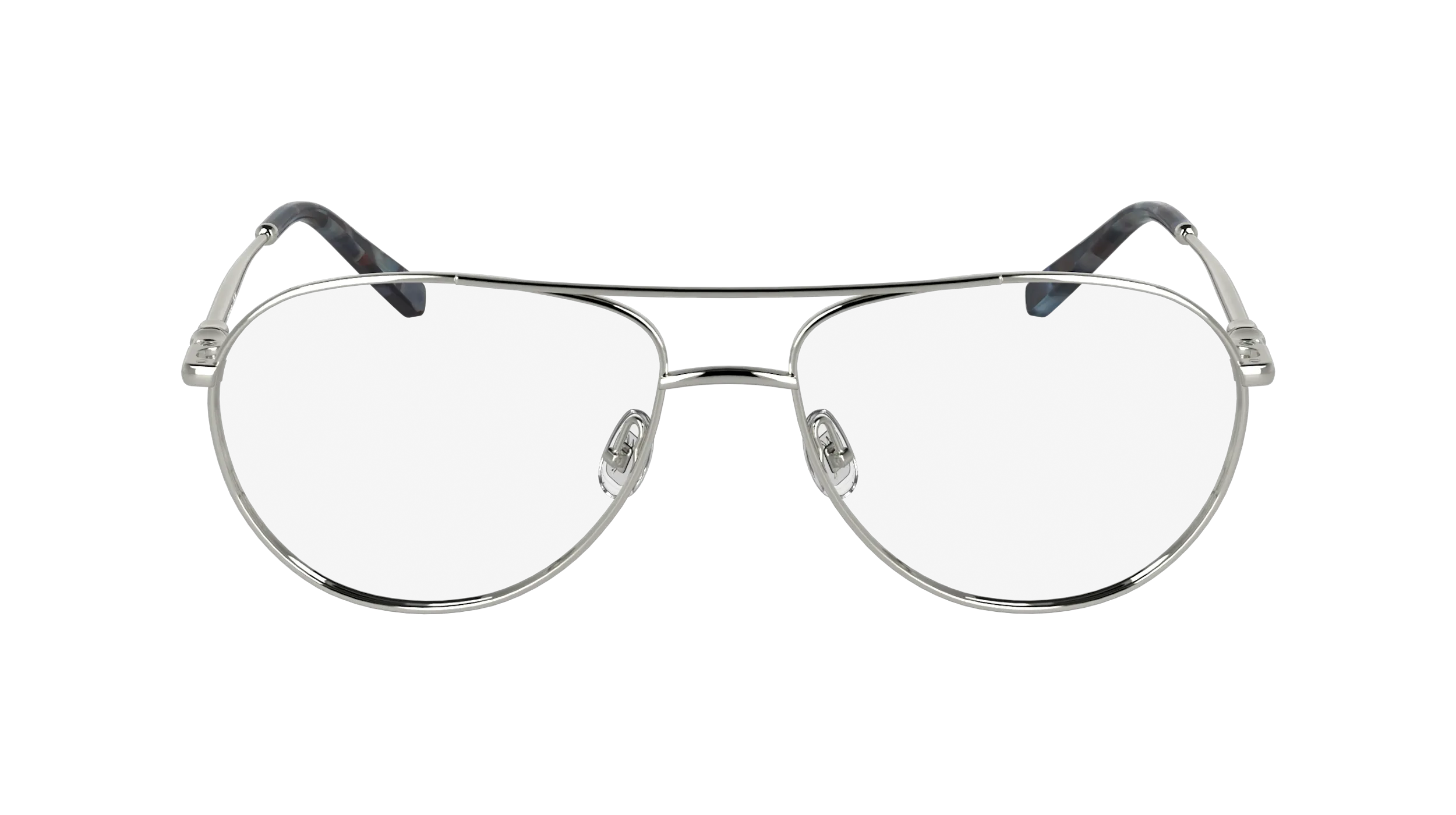 LONGCHAMP LO2171 040 Montature da vista Metallo Argento Pilot Normale - immagine 2