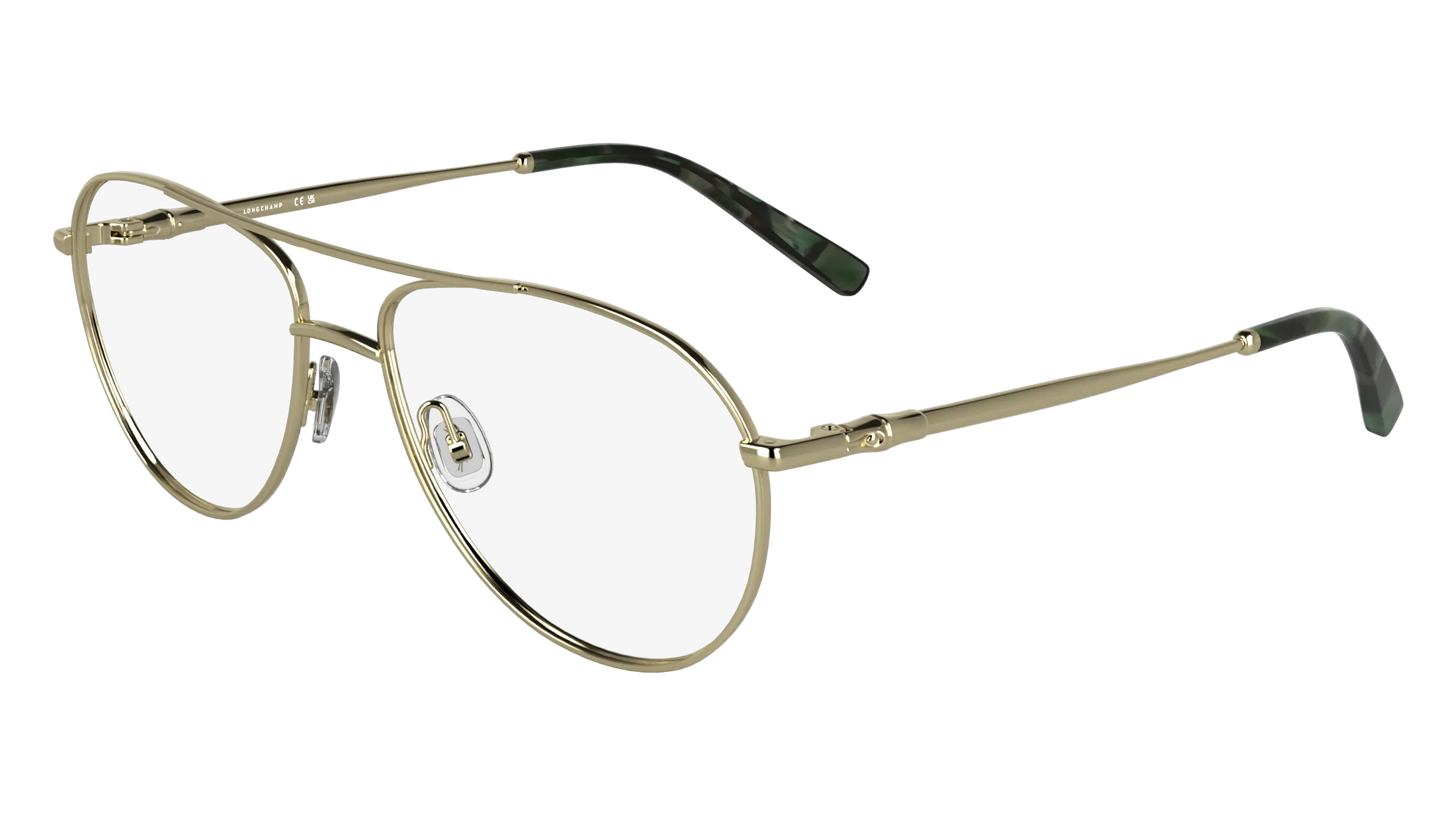 LONGCHAMP LO2171 714 Montature da vista Metallo Oro Pilot Normale - immagine 1