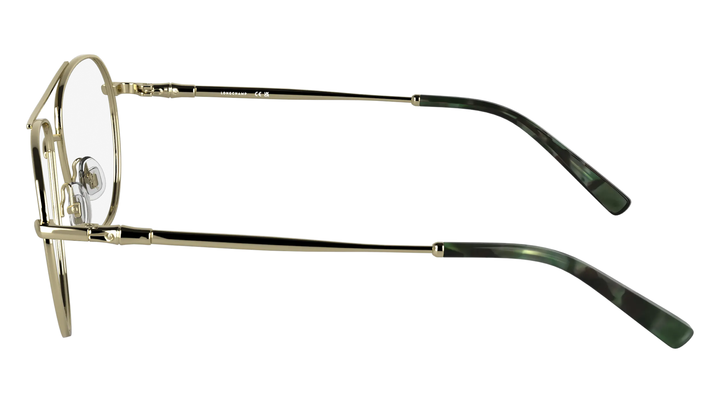 LONGCHAMP LO2171 714 Montature da vista Metallo Oro Pilot Normale - immagine 3