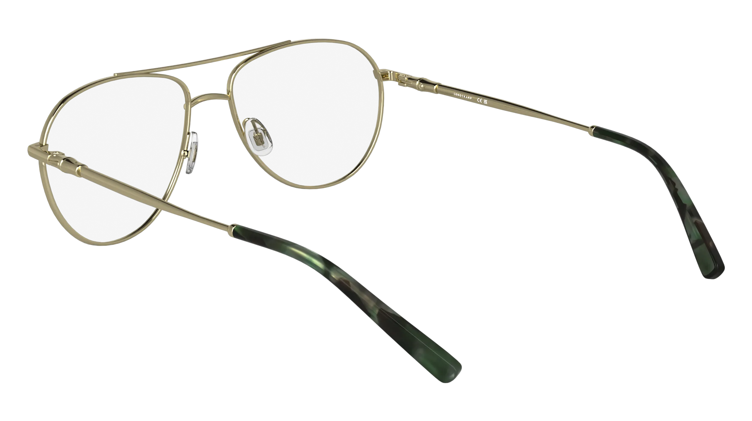 LONGCHAMP LO2171 714 Montature da vista Metallo Oro Pilot Normale - immagine 4