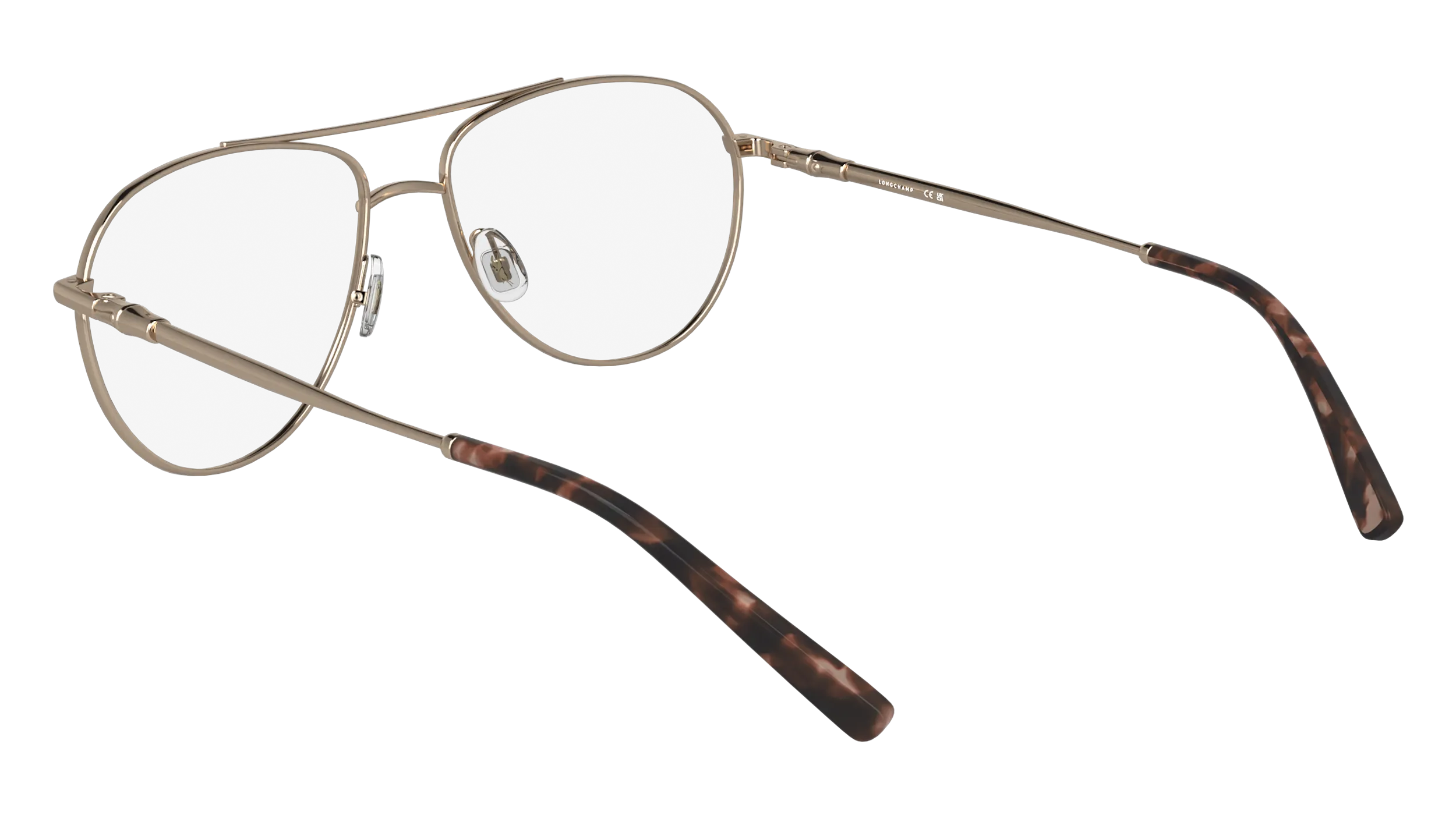 LONGCHAMP LO2171 770 Montature da vista Metallo Oro Pilot Normale - immagine 4