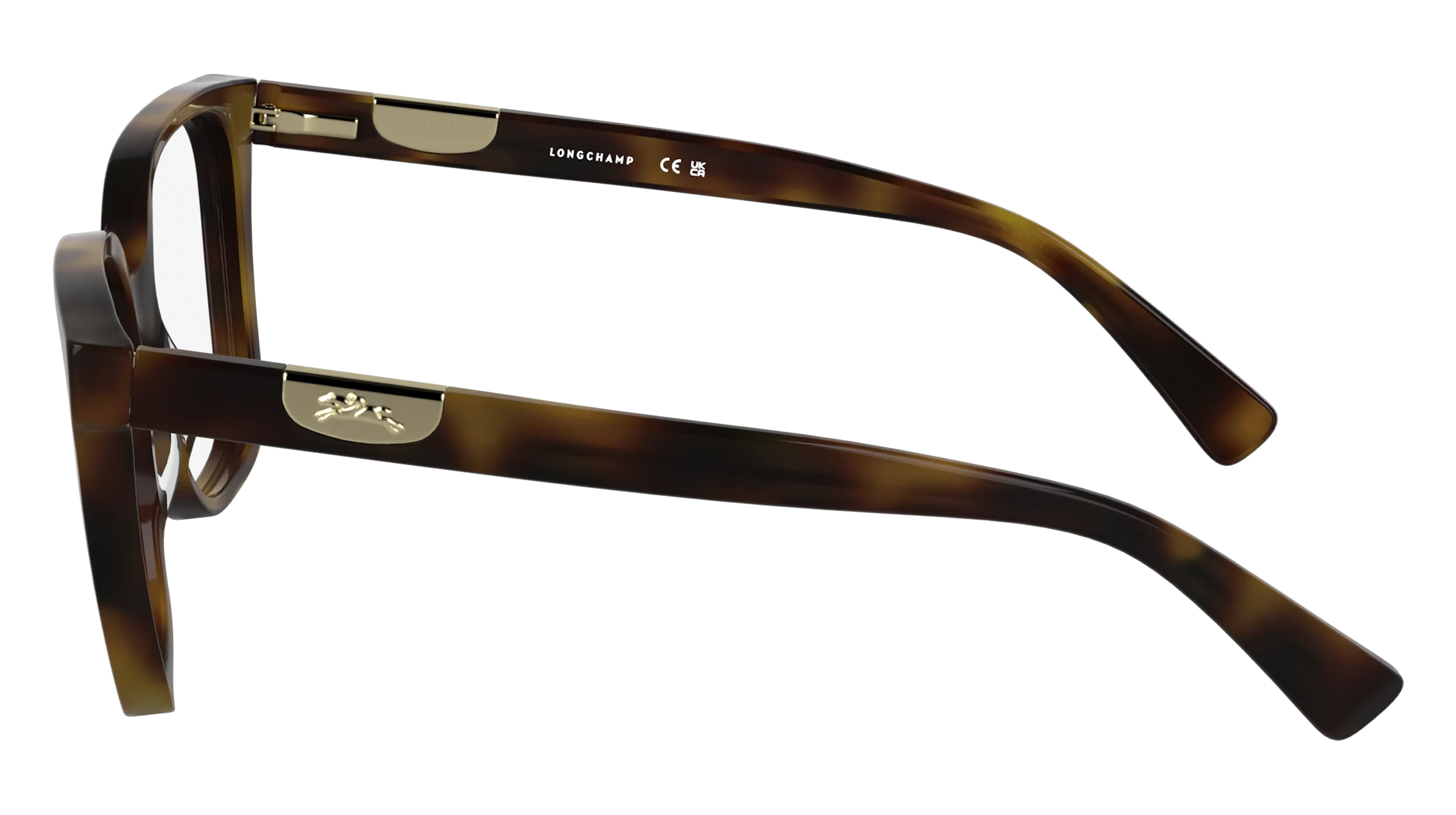 LONGCHAMP LO2765 230 Montature da vista Acetato Havana Squadrata Normale - immagine 3