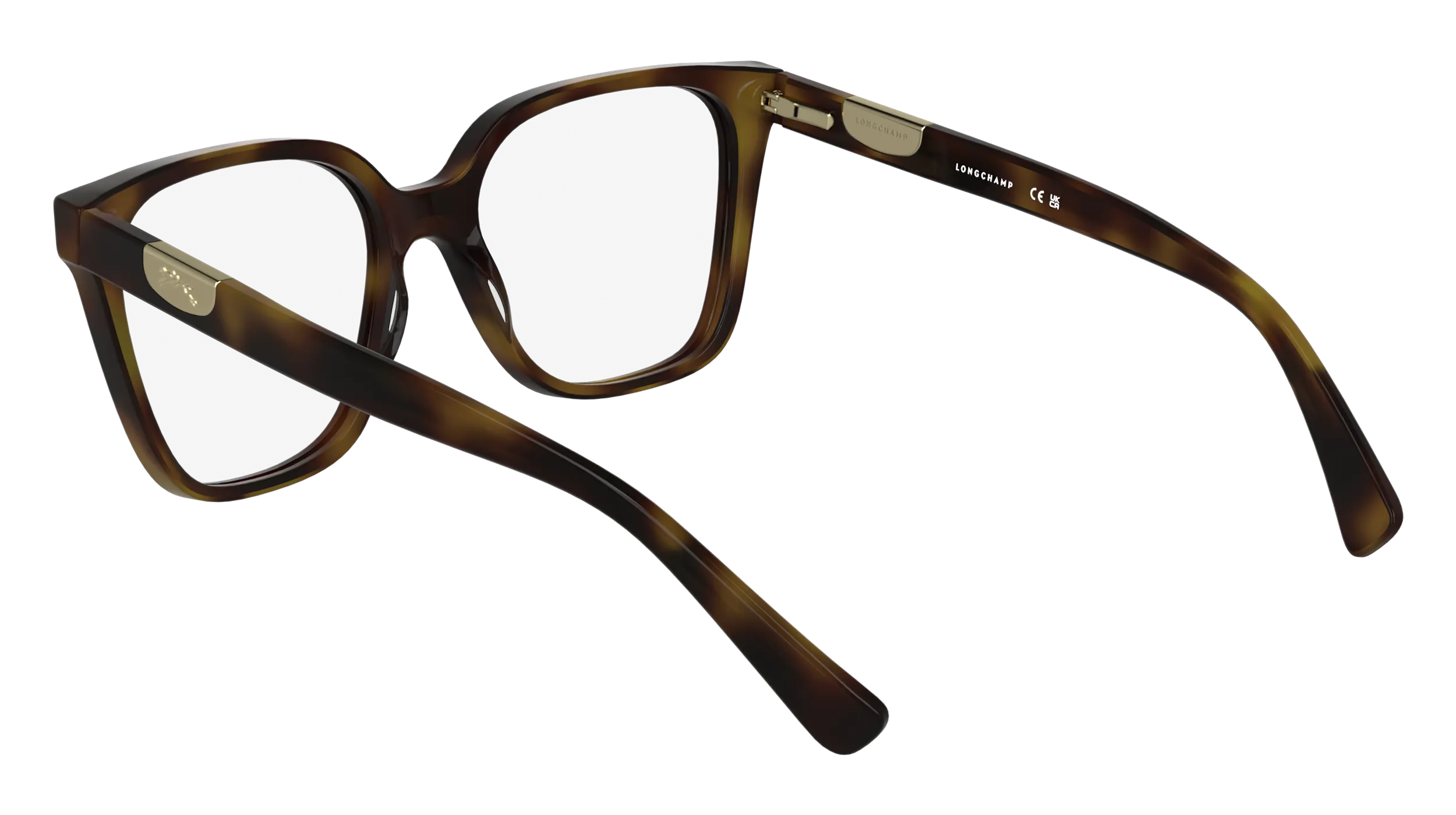 LONGCHAMP LO2765 230 Montature da vista Acetato Havana Squadrata Normale - immagine 4
