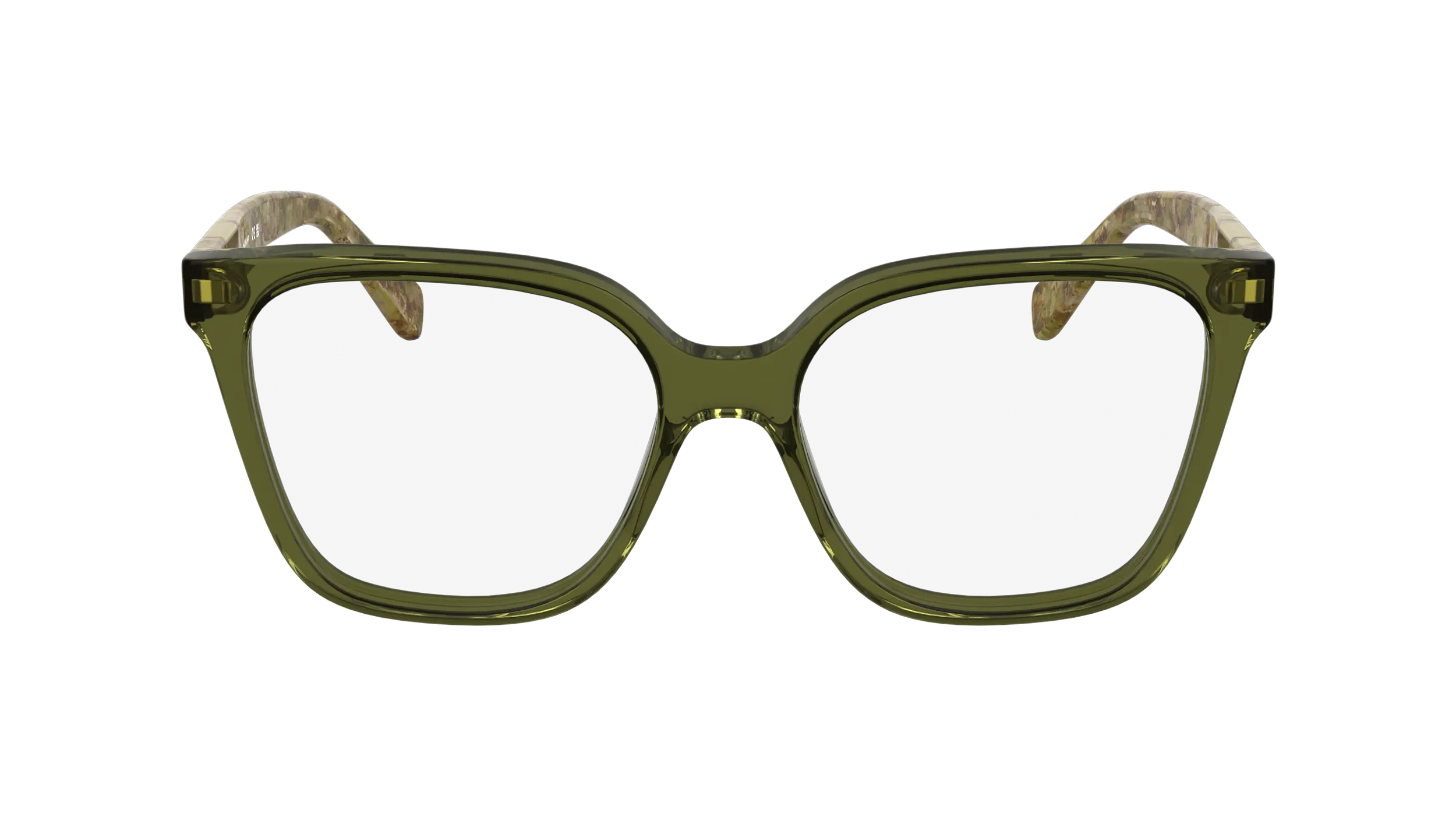 LONGCHAMP LO2765 319 Montature da vista Acetato Verde Squadrata Normale - immagine 2