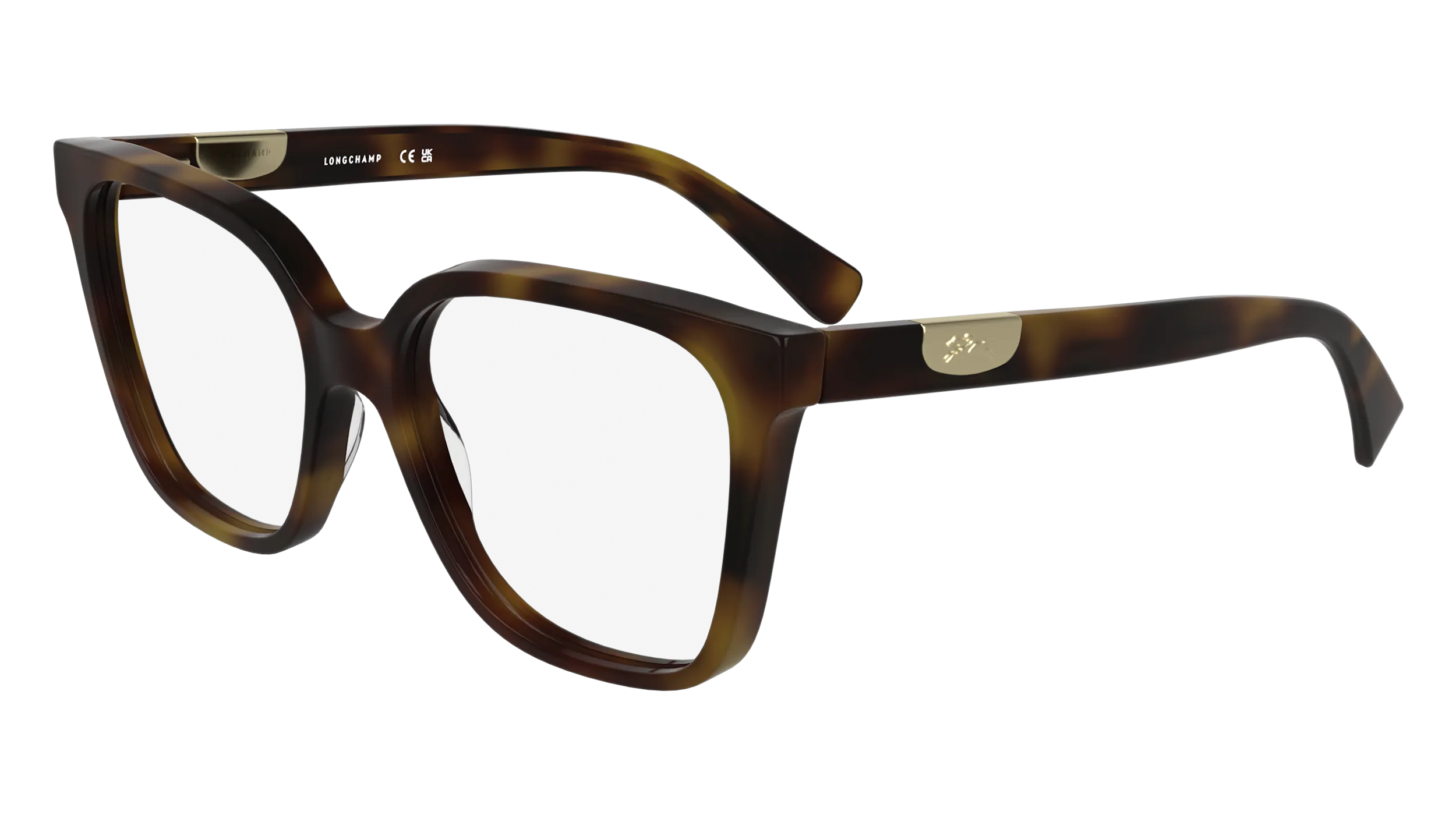 LONGCHAMP LO2765 230 Montature da vista Acetato Havana Squadrata Normale - immagine 1