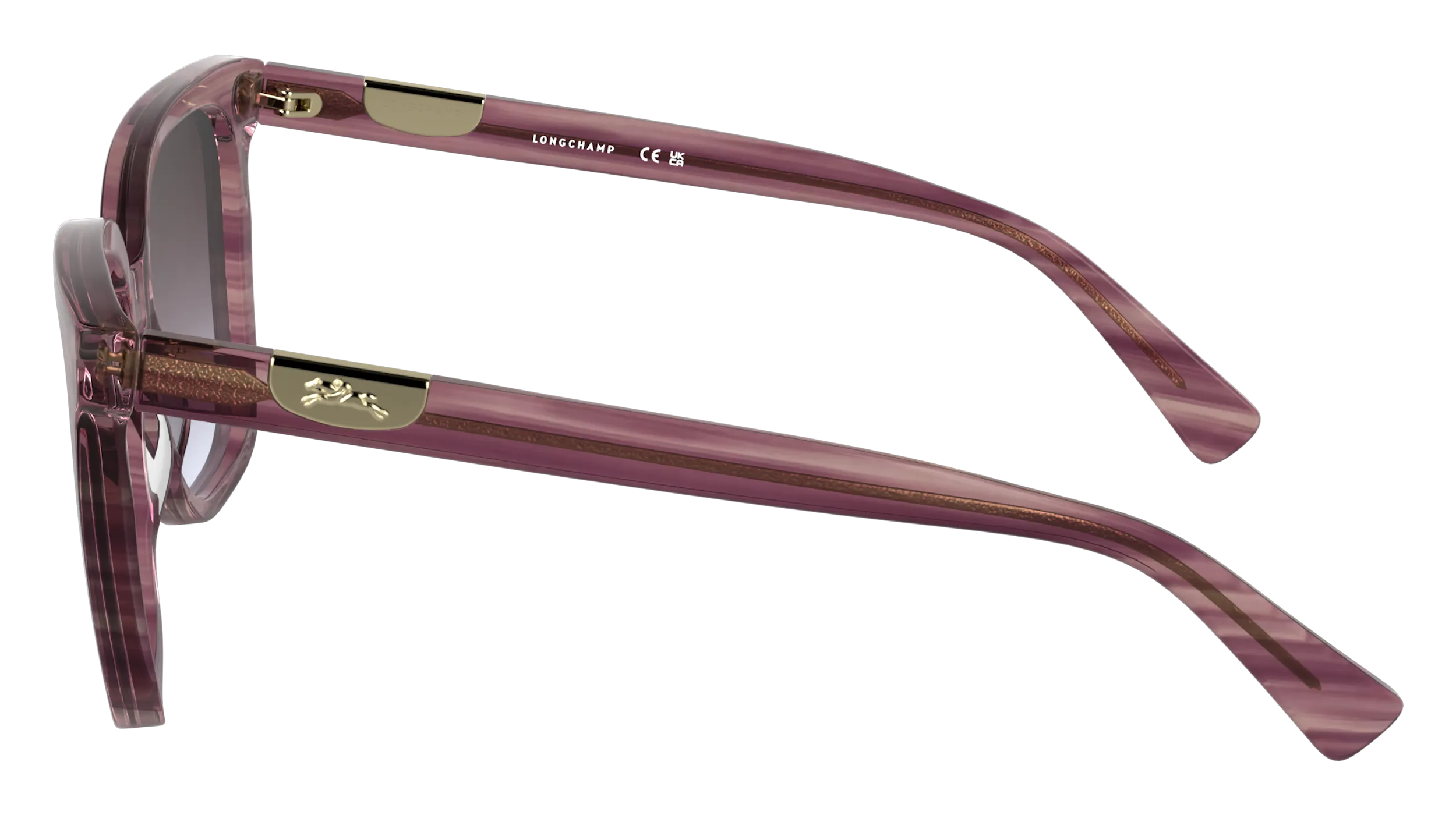 LONGCHAMP LO772S 503 Occhiali da sole Acetato Farfalla Normale - immagine 3