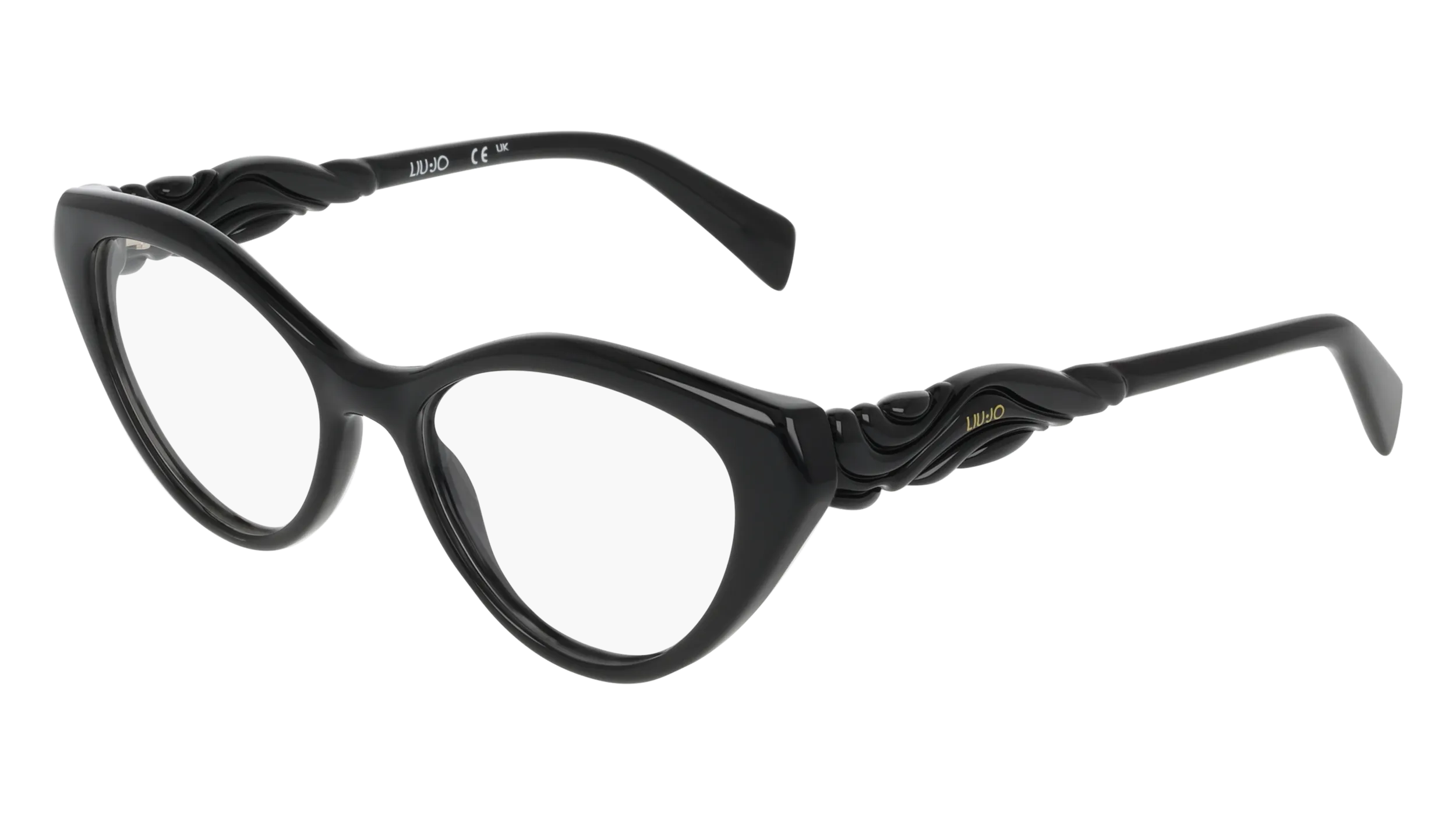 Liu Jo LJ2818 001 Montature da vista Bio-iniettato Nero Cat Eye Normale - immagine 1