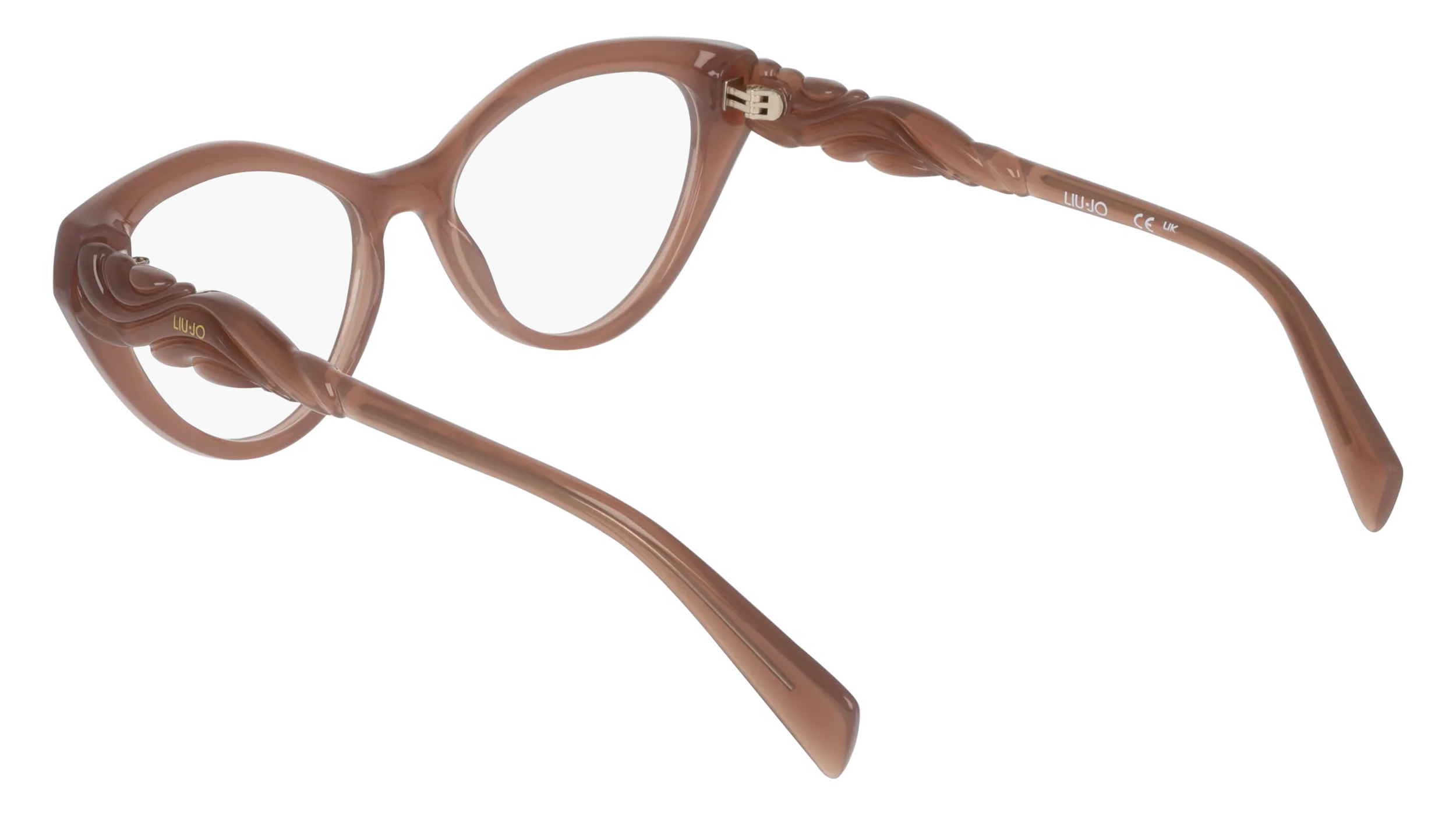 Liu Jo LJ2818 204 Montature da vista Bio-iniettato Grigio Cat Eye Normale - immagine 4