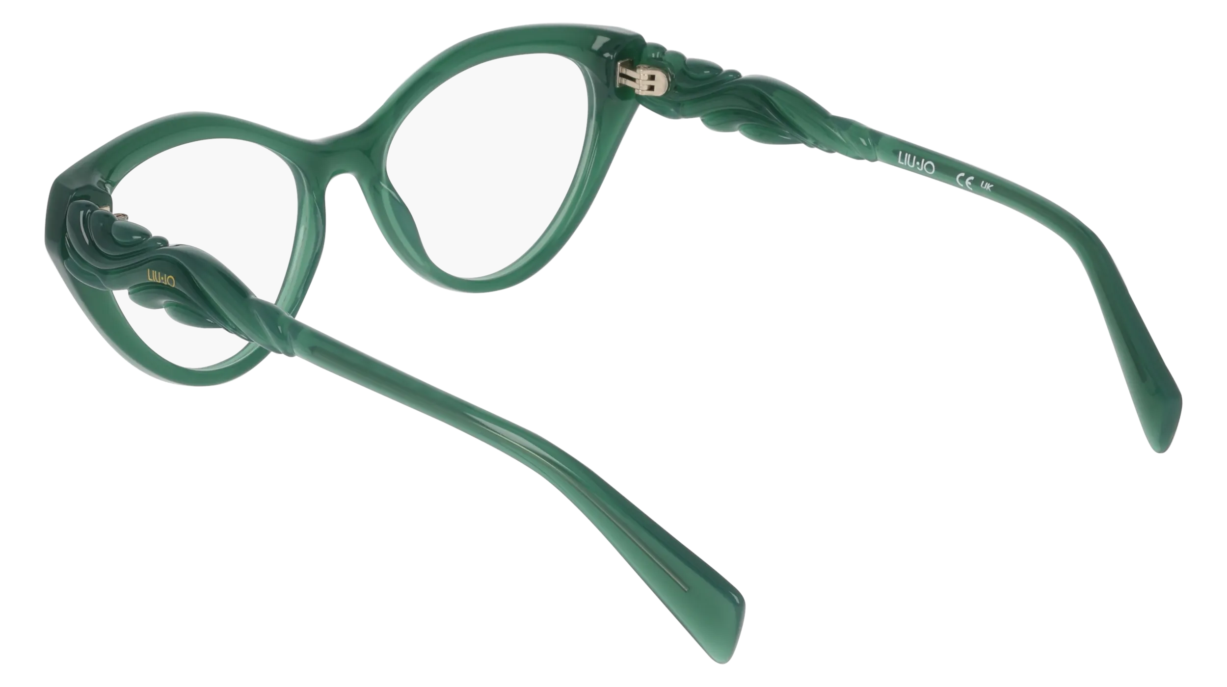 Liu Jo LJ2818 316 Montature da vista Bio-iniettato Grigio Cat Eye Normale - immagine 4