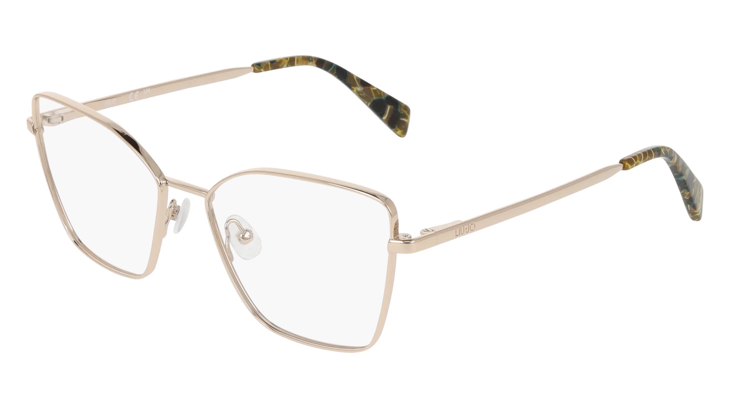 Liu Jo LJ2176 716 Montature da vista Metallo Oro Squadrata Normale - immagine 1