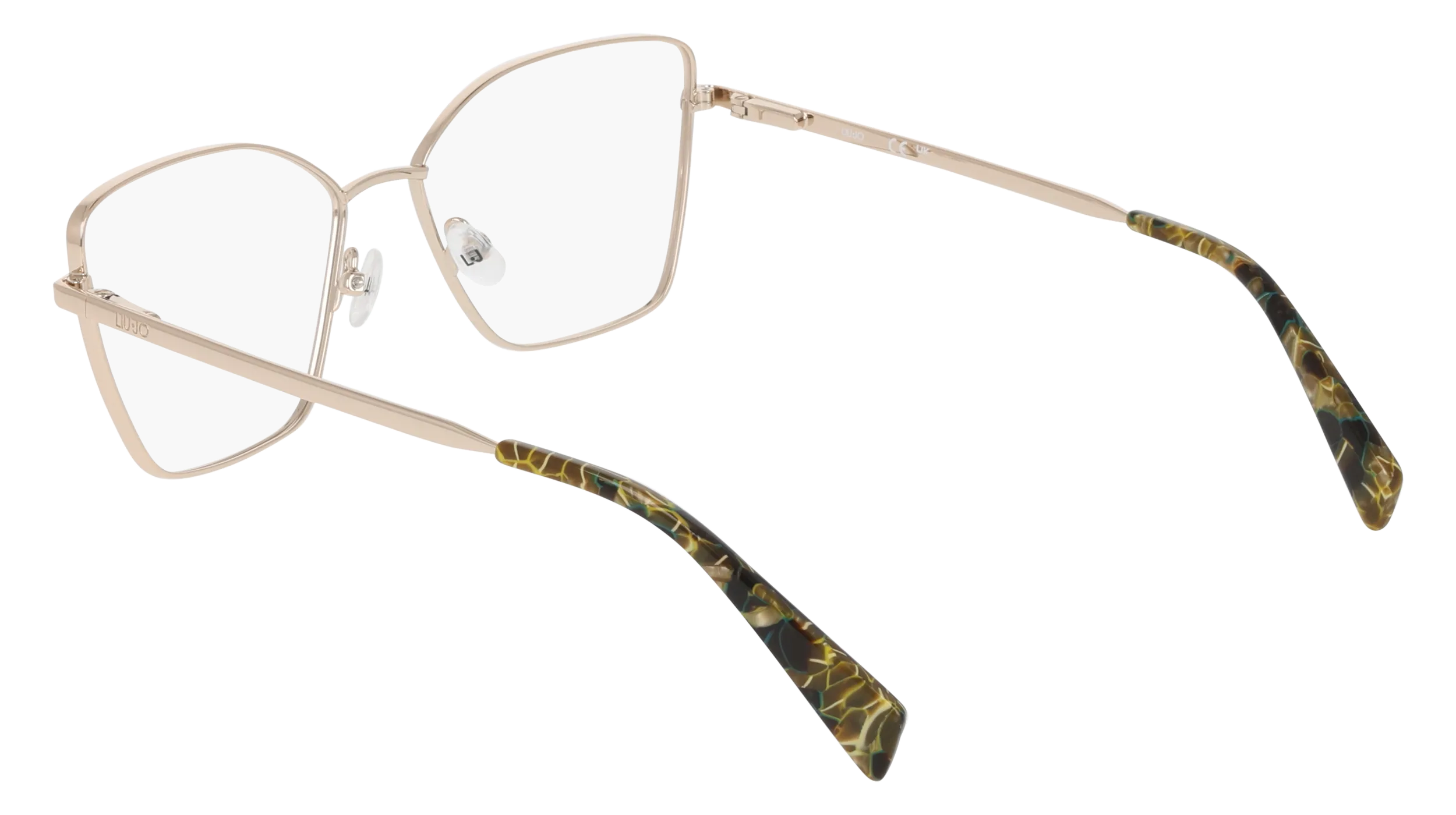 Liu Jo LJ2176 716 Montature da vista Metallo Oro Squadrata Normale - immagine 4