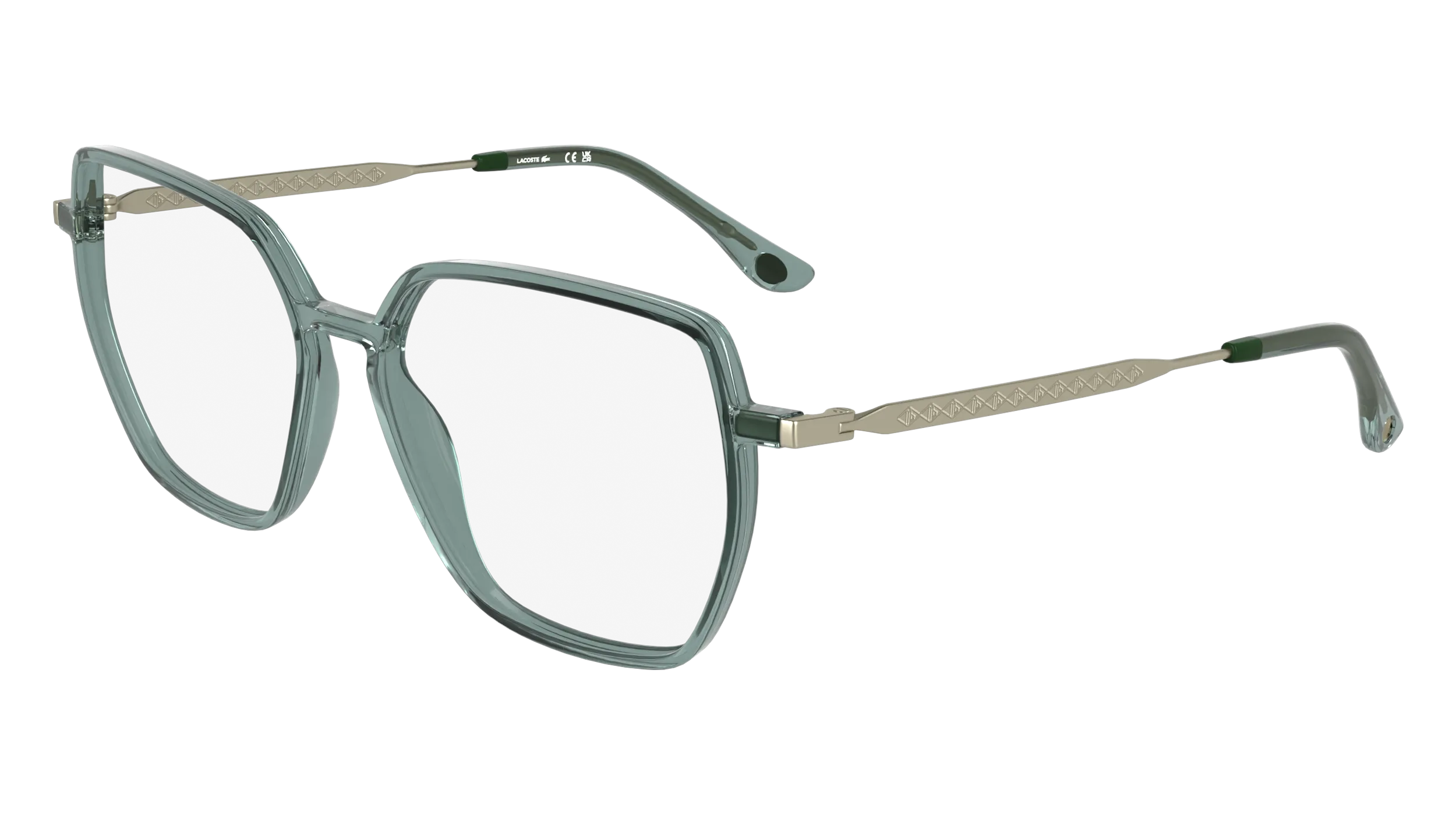 Lacoste L2981 400 Montature da vista Bio-iniettato Azzurro Squadrata Normale - immagine 1