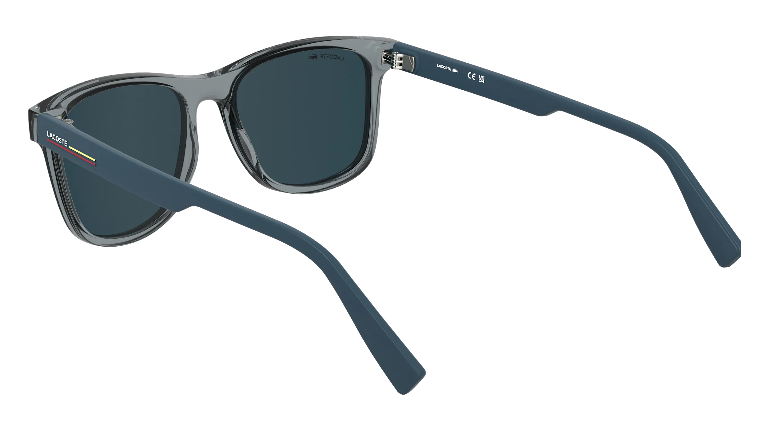 Lacoste L6054S 035 Occhiali da sole Bio-iniettato Grigio Squadrata Normale - immagine 4