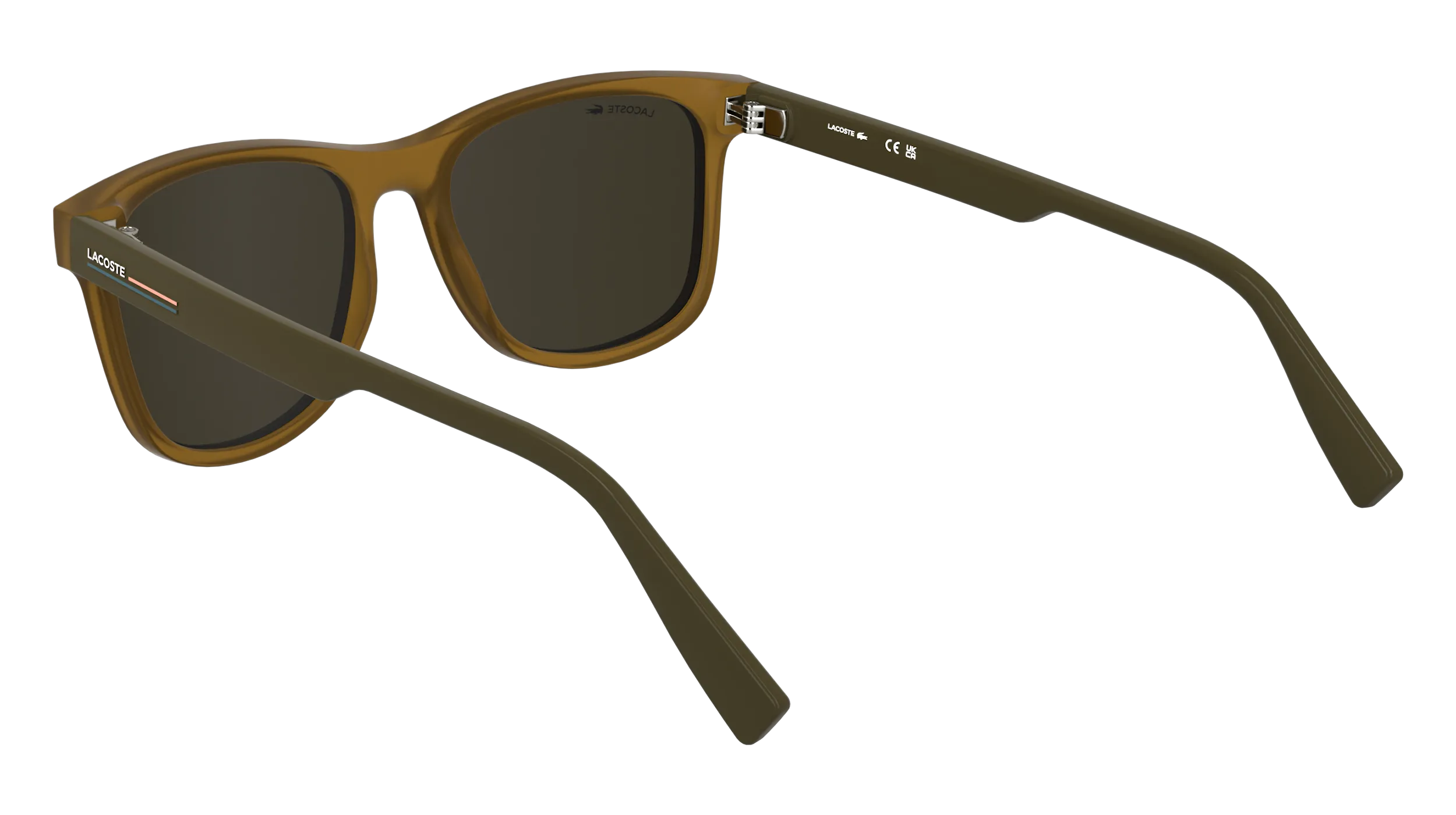 Lacoste L6054S 210 Occhiali da sole Bio-iniettato Marrone Squadrata Normale - immagine 4
