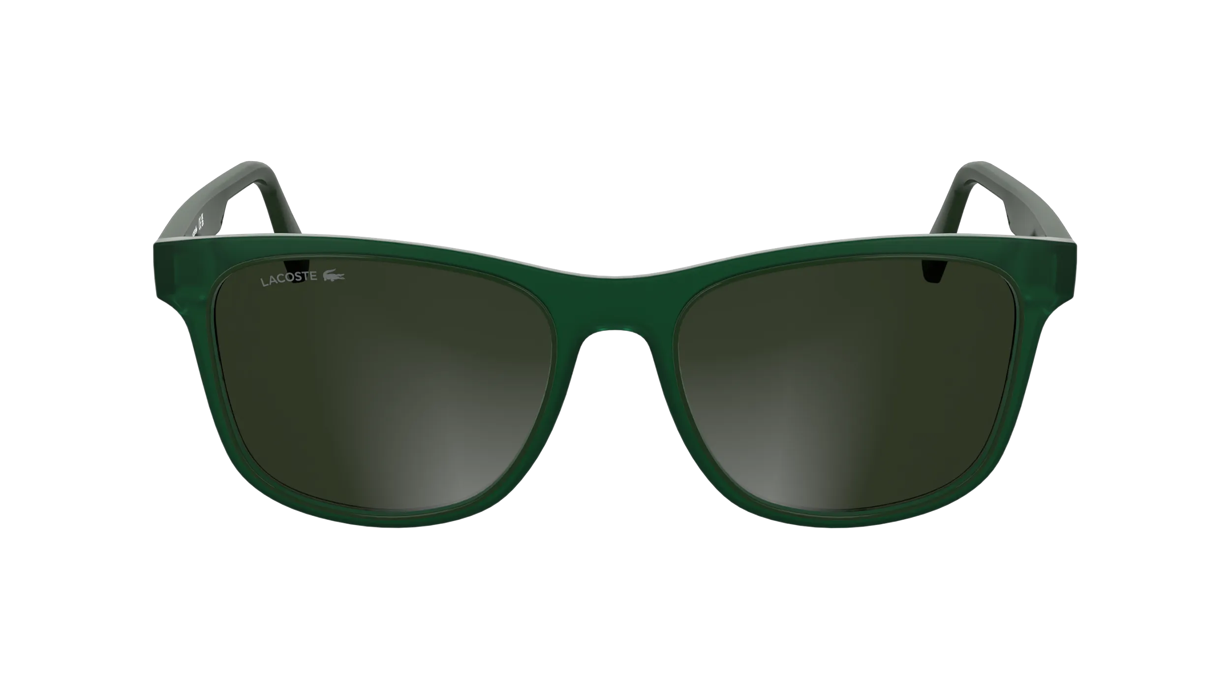 Lacoste L6054S 301 Occhiali da sole Bio-iniettato Verde Squadrata Normale - immagine 2