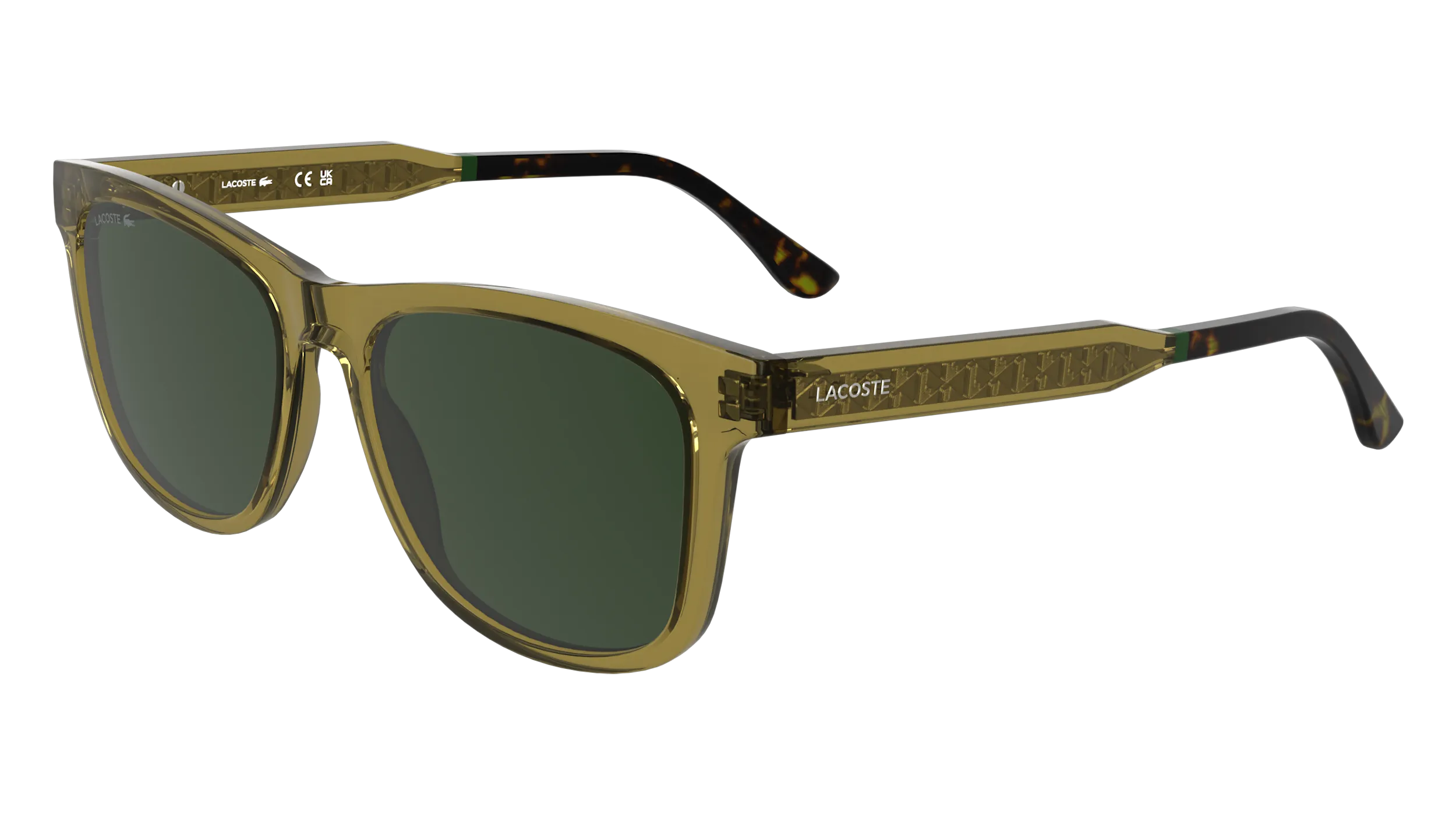 Lacoste L6060S 264 Occhiali da sole Bio-iniettato Beige Squadrata Normale - immagine 1