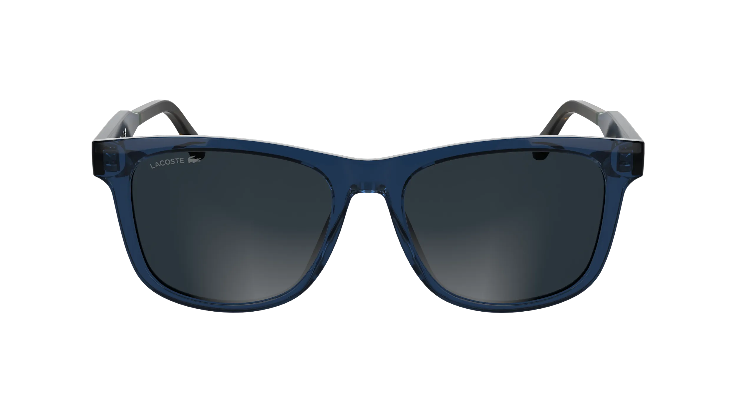 Lacoste L6060S 410 Occhiali da sole Bio-iniettato Blu Squadrata Normale - immagine 2